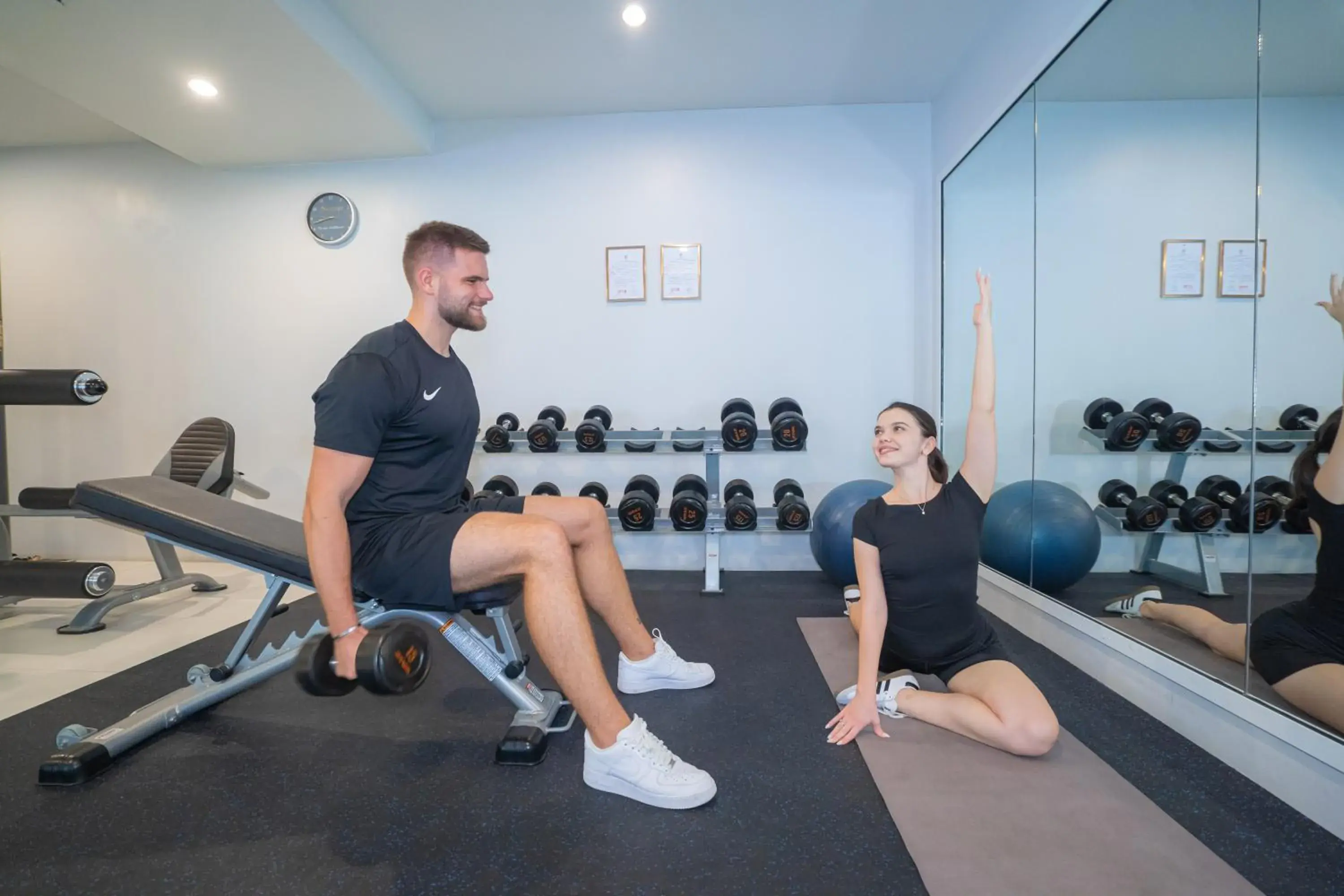 Fitness centre/facilities in Sirin Exclusive Hotel and Residence Fitness centre/facilities in Sirin Exclusive Hotel and Residence