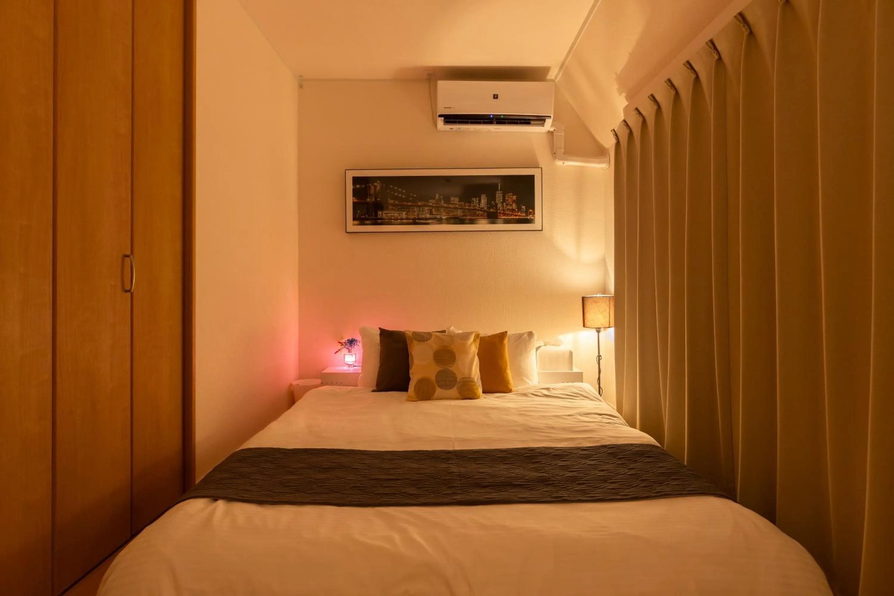 Bed in Sakamoto House