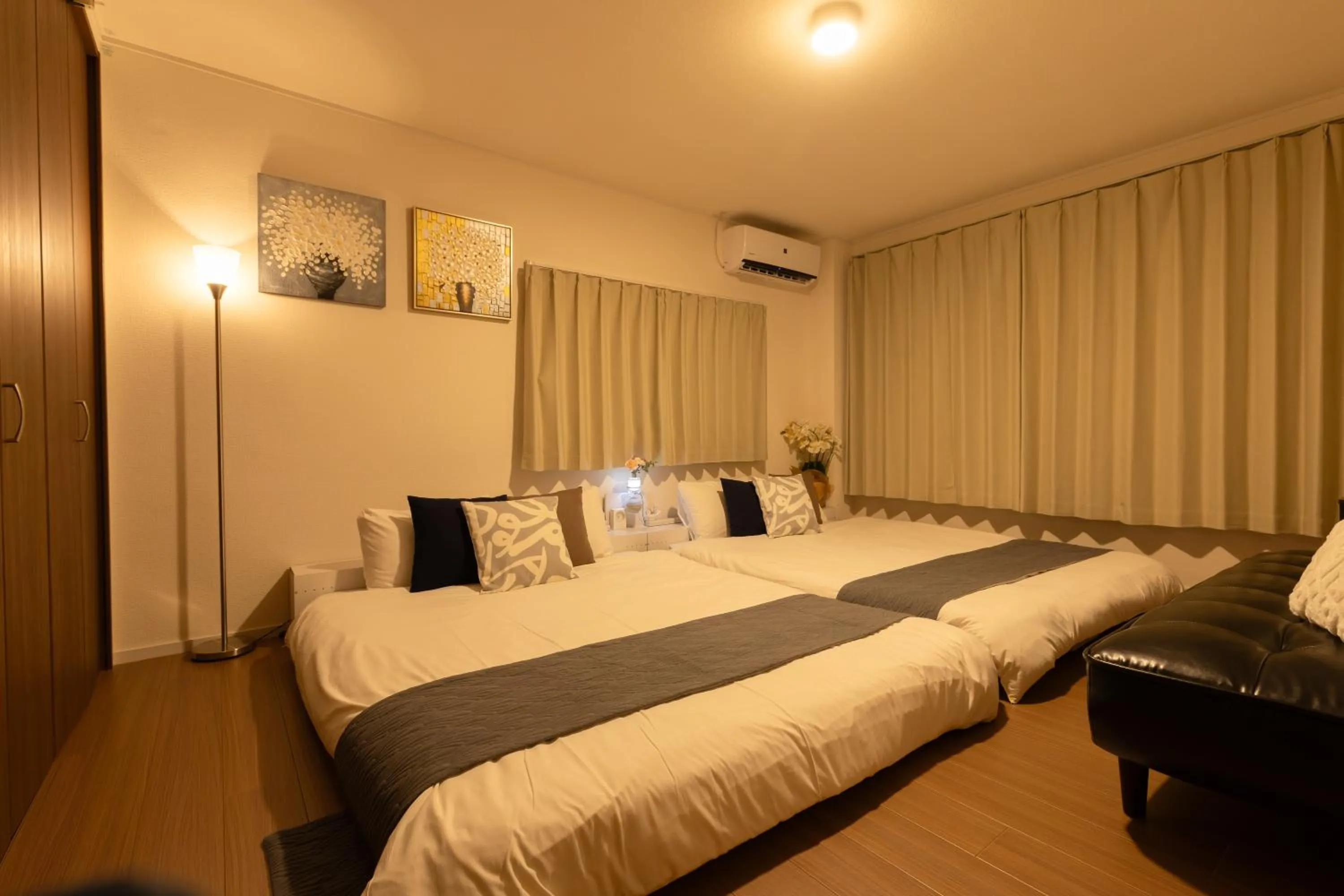 Bed in Sakamoto House