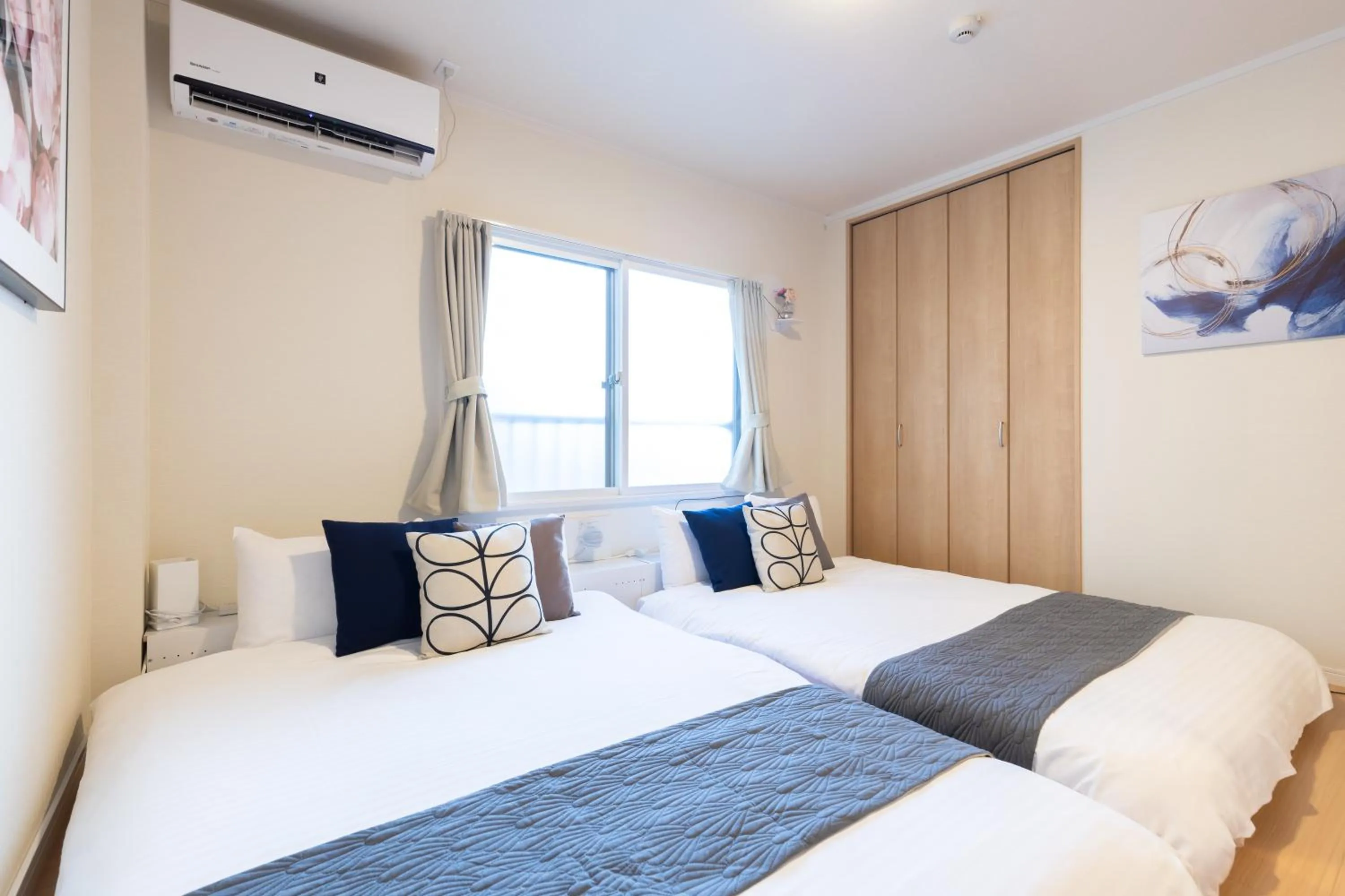 Bed in Sakamoto House