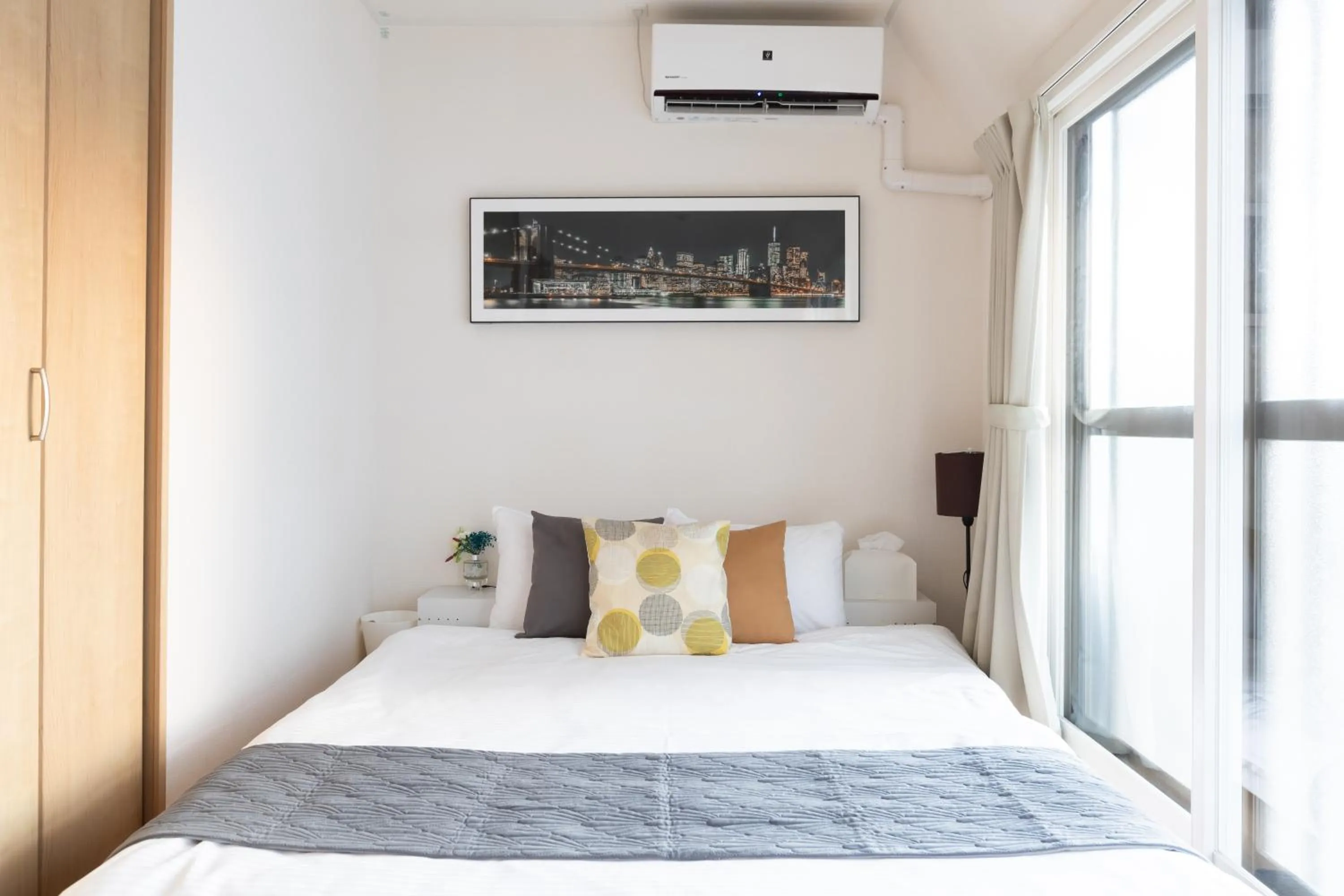 Bed in Sakamoto House