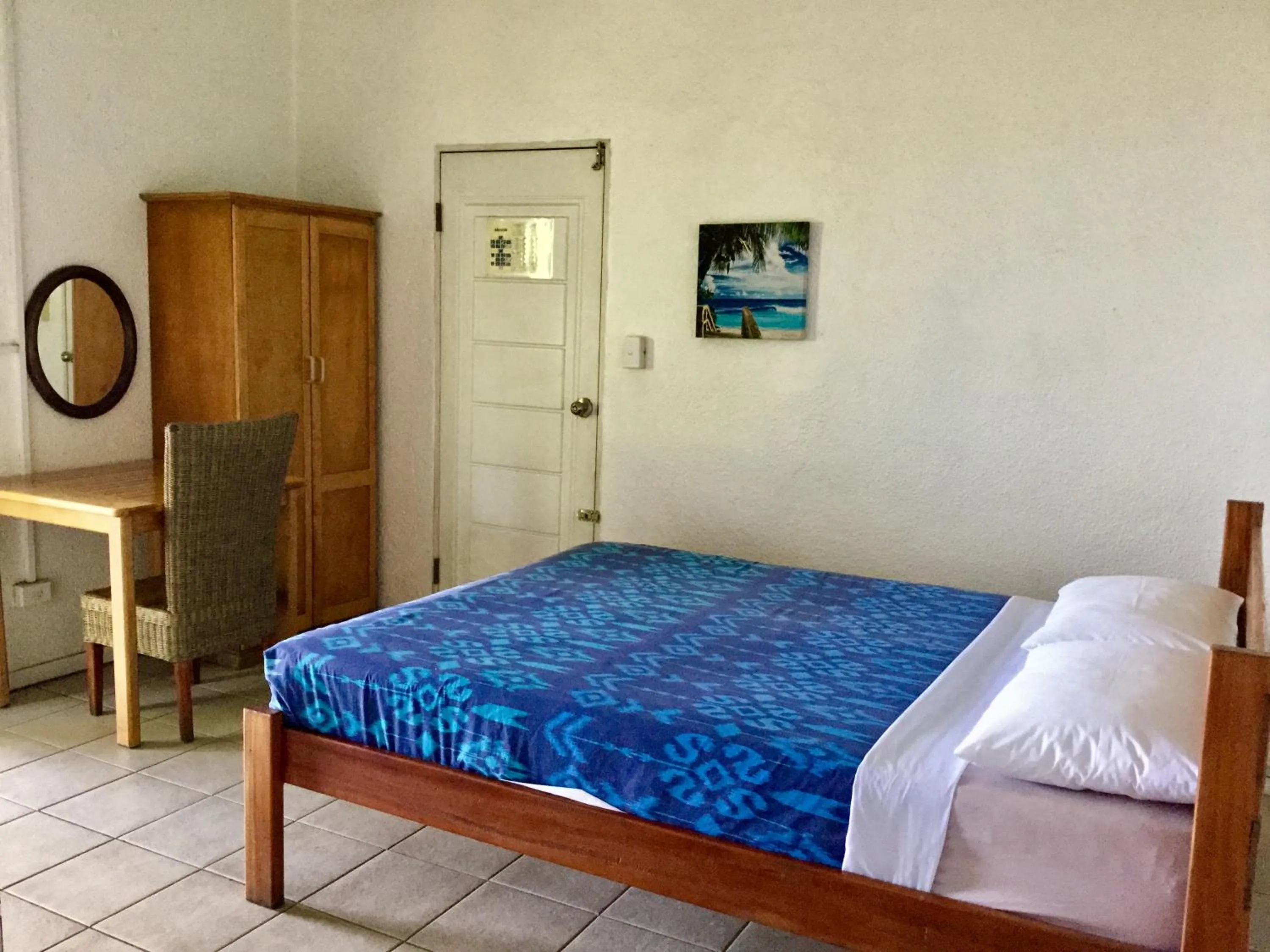 Decorative detail, Bed in Room With A View & Apartment Style