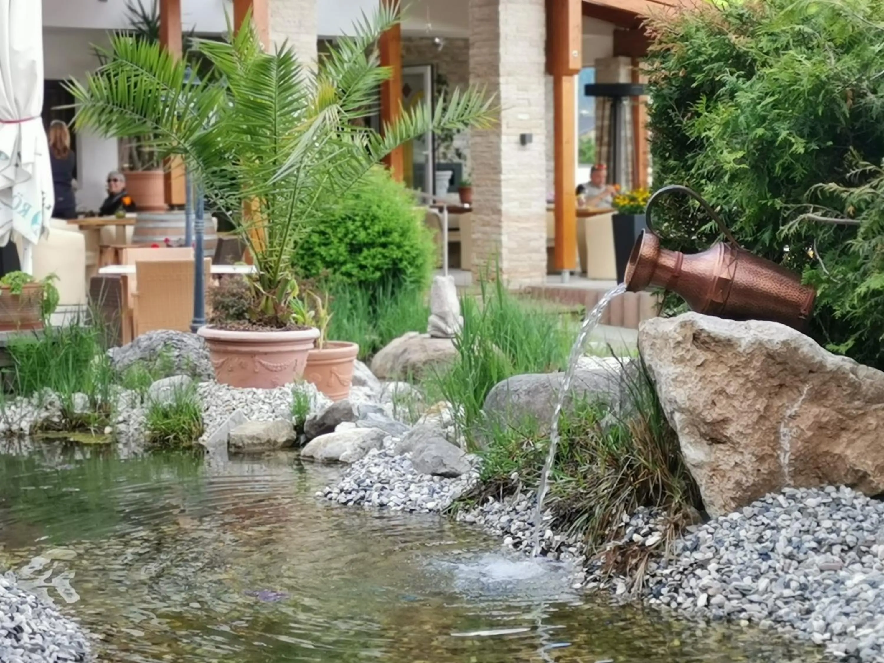 Patio in Hotel Kärntnerhof & Suiten 3-Stern Superior