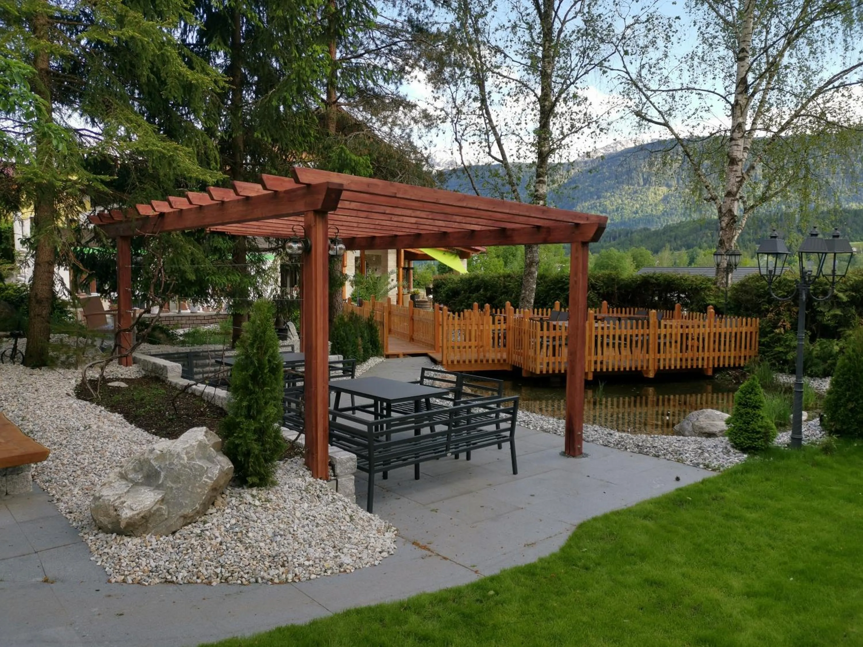 Patio in Hotel Kärntnerhof & Suiten 3-Stern Superior