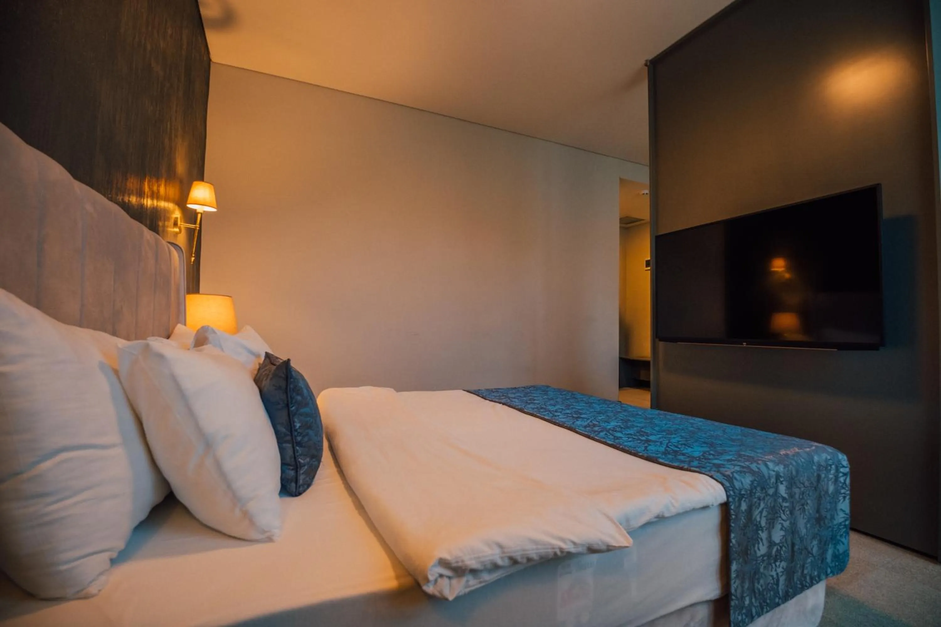 Bed in DELLAGO LUXURY HOTEL SAPANCA