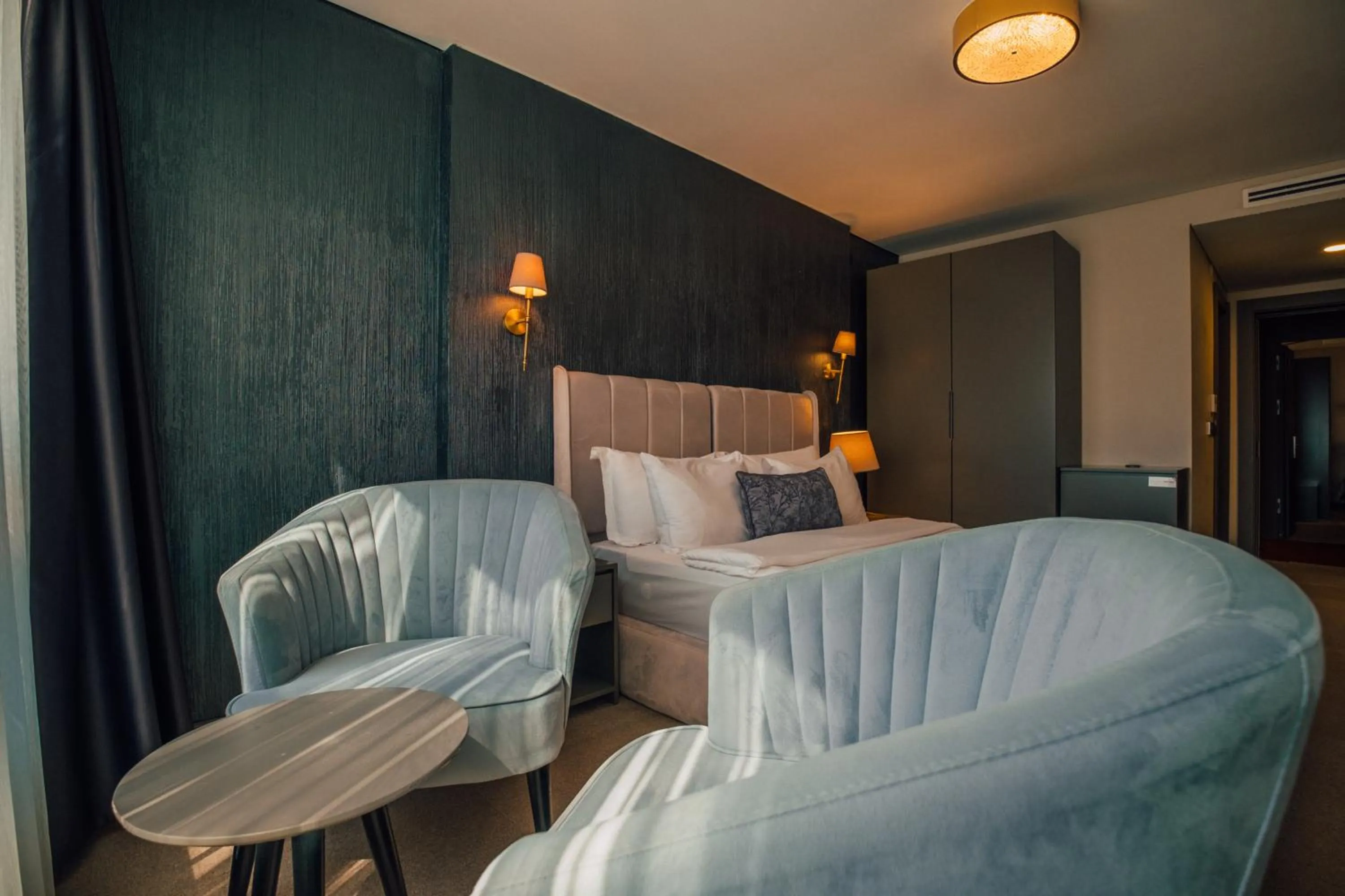 Bed in DELLAGO LUXURY HOTEL SAPANCA