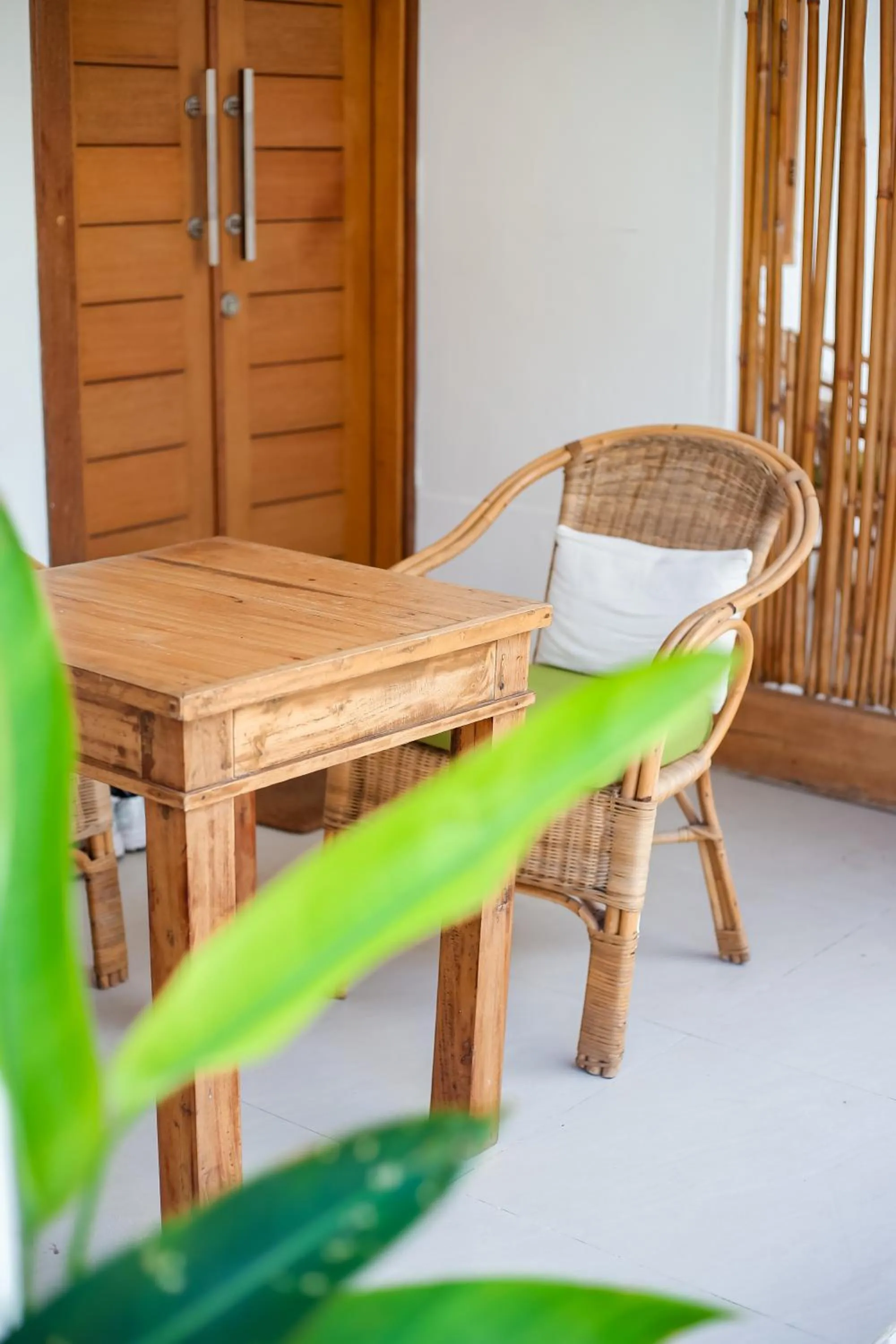 Dining area in Green Banana