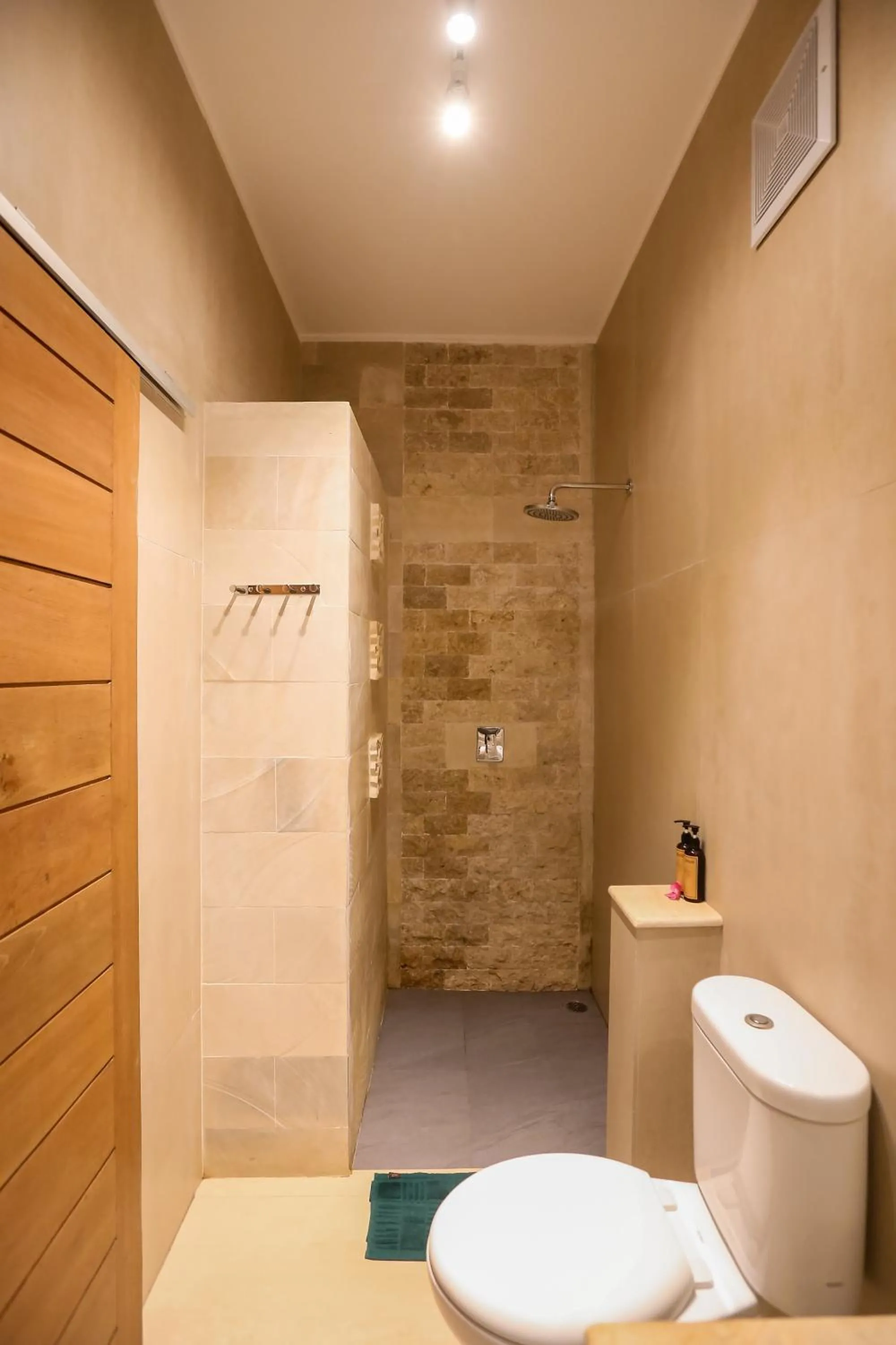 Shower in Green Banana