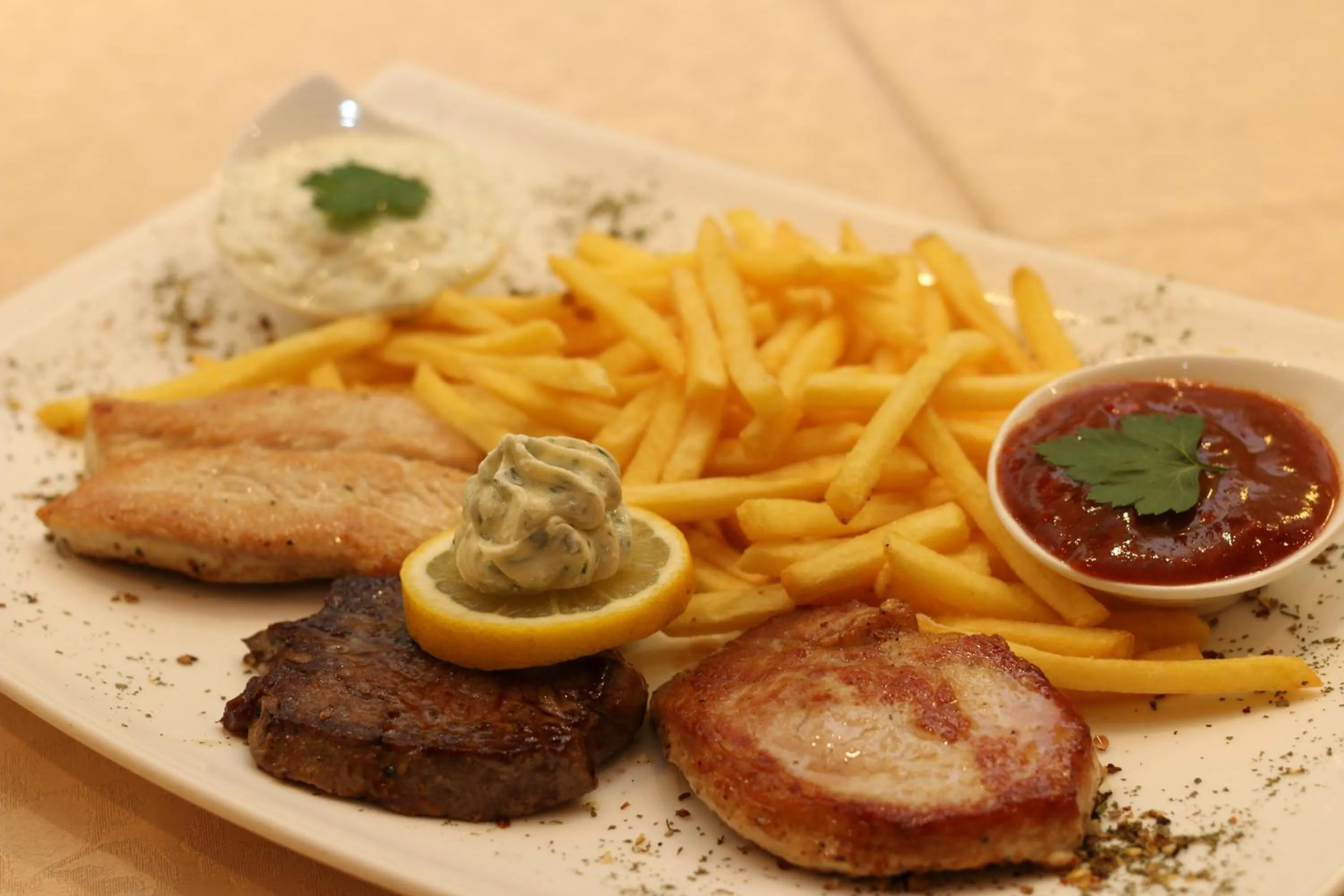 Food close-up in Alpenhotel Tauernstüberl