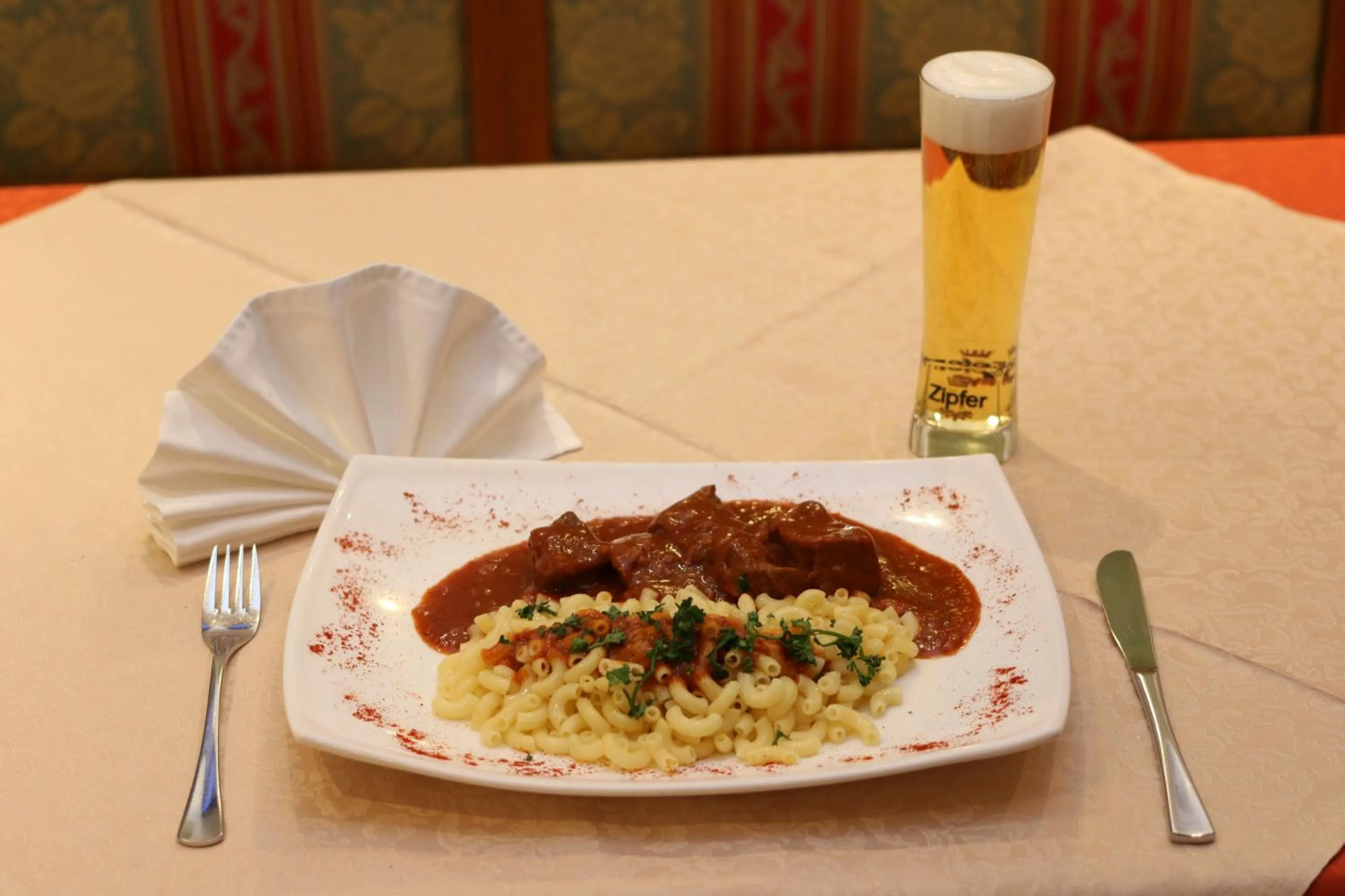 Food close-up in Alpenhotel Tauernstüberl