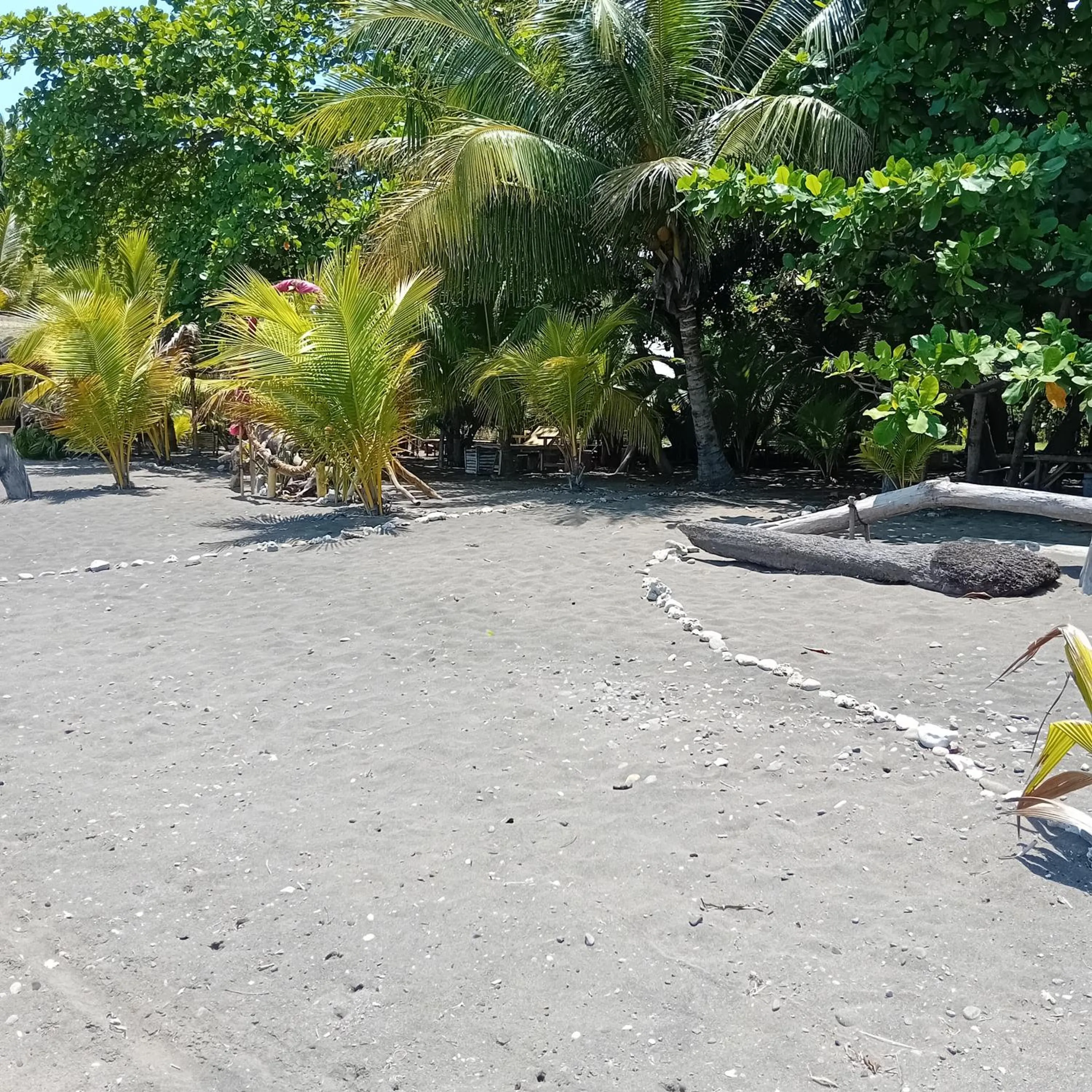 Beach in Budi Sun Resort, Flores, Maumere