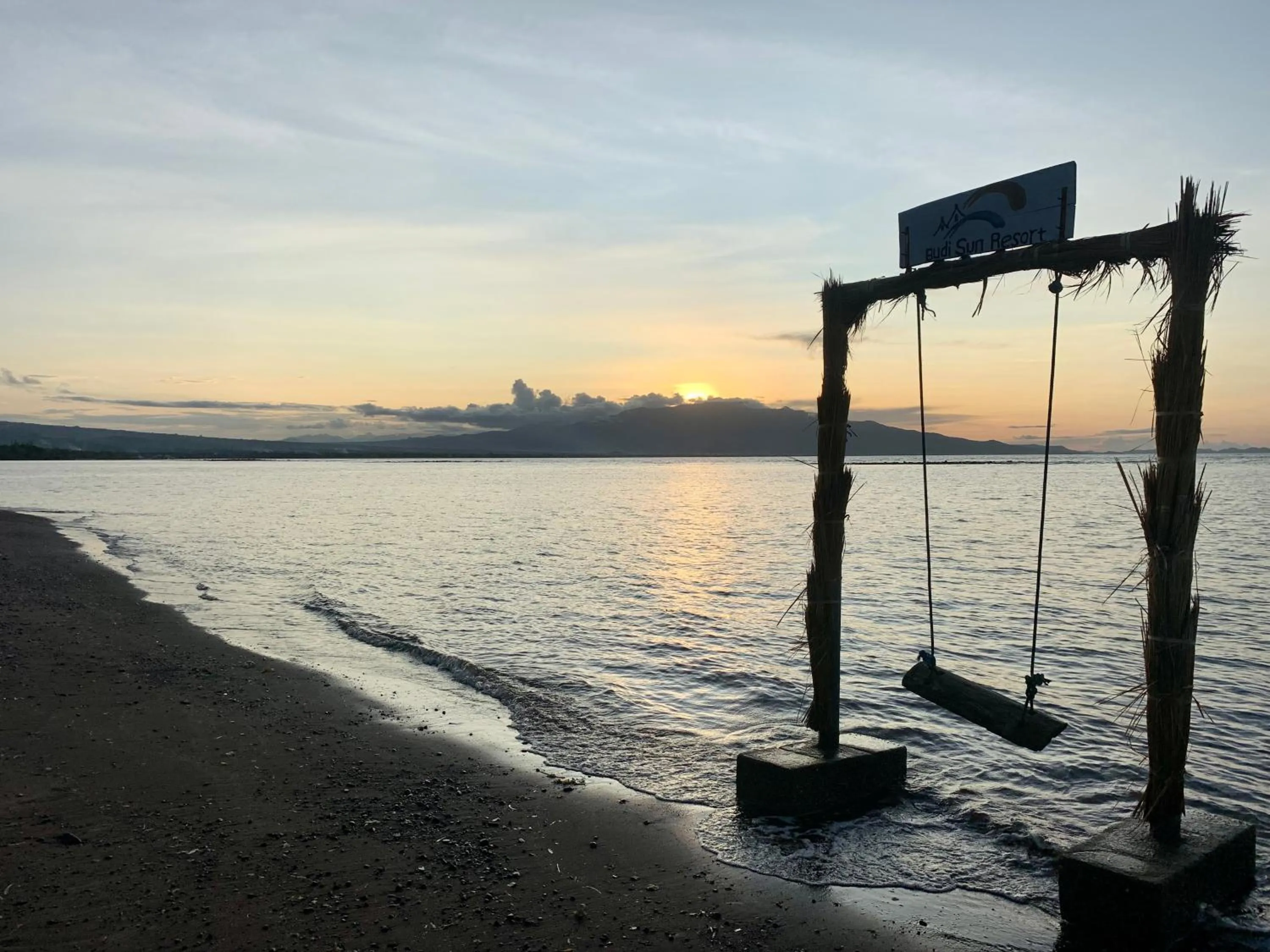 Beach in Budi Sun Resort, Flores, Maumere