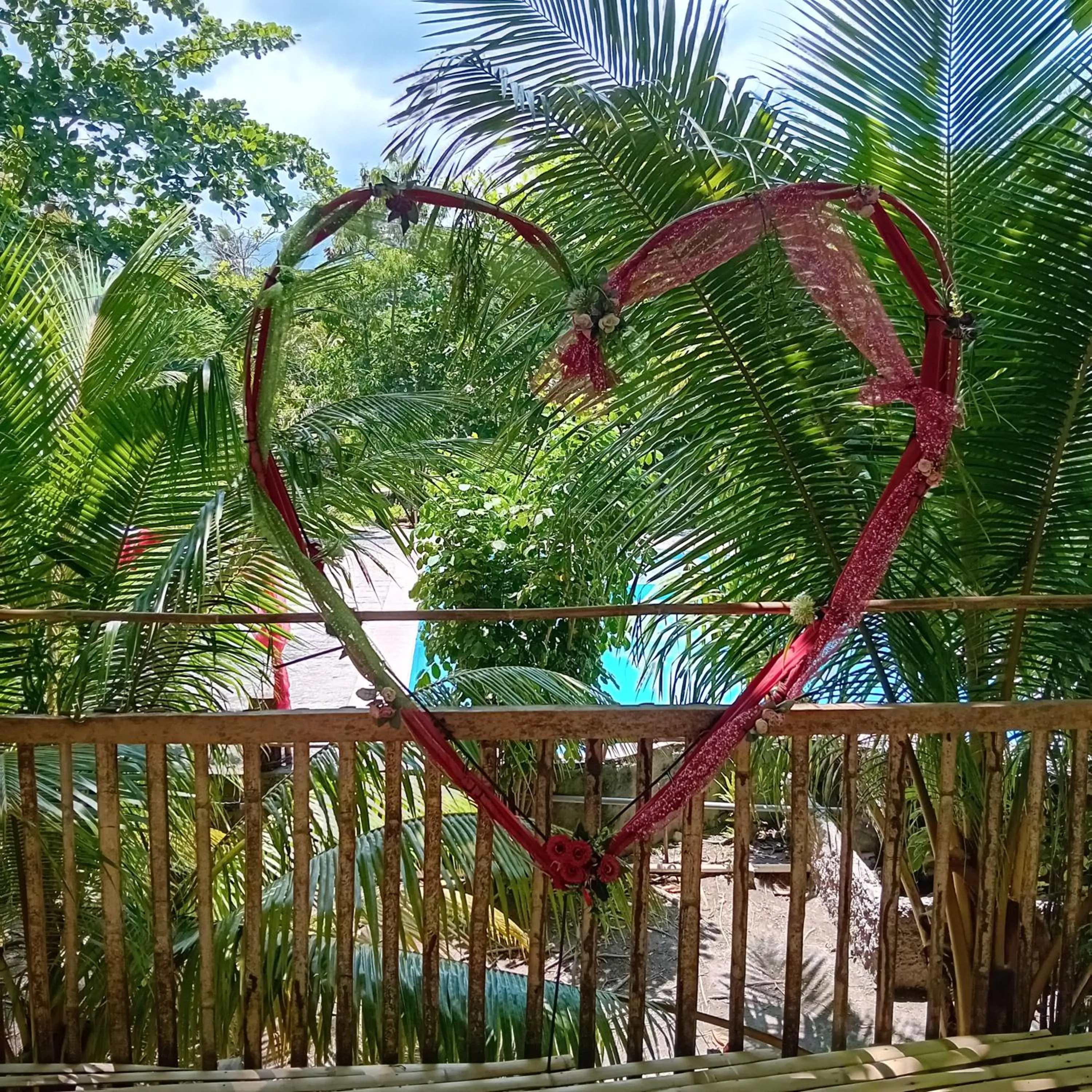 Garden in Budi Sun Resort, Flores, Maumere