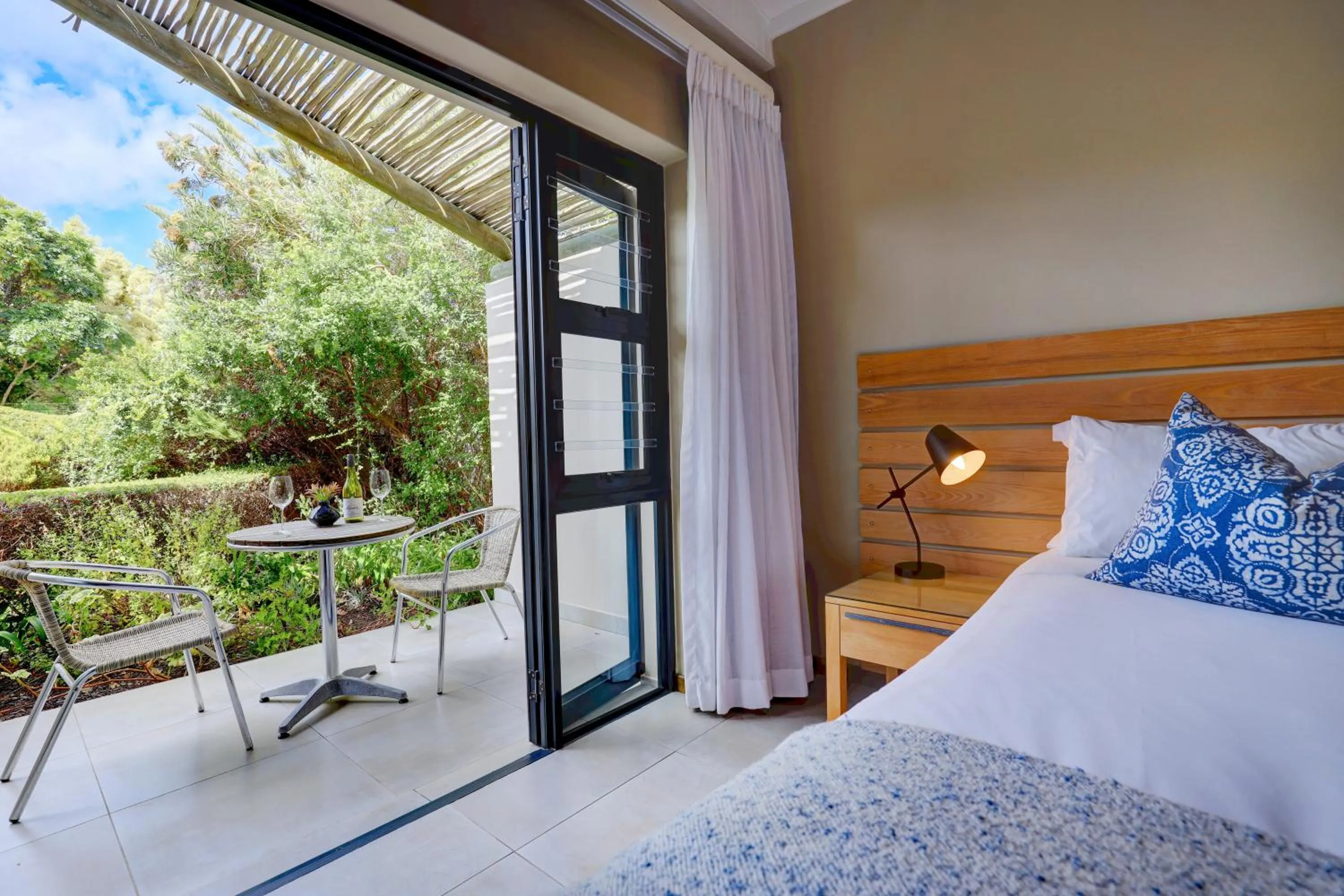 Bed in Scallop Lodge