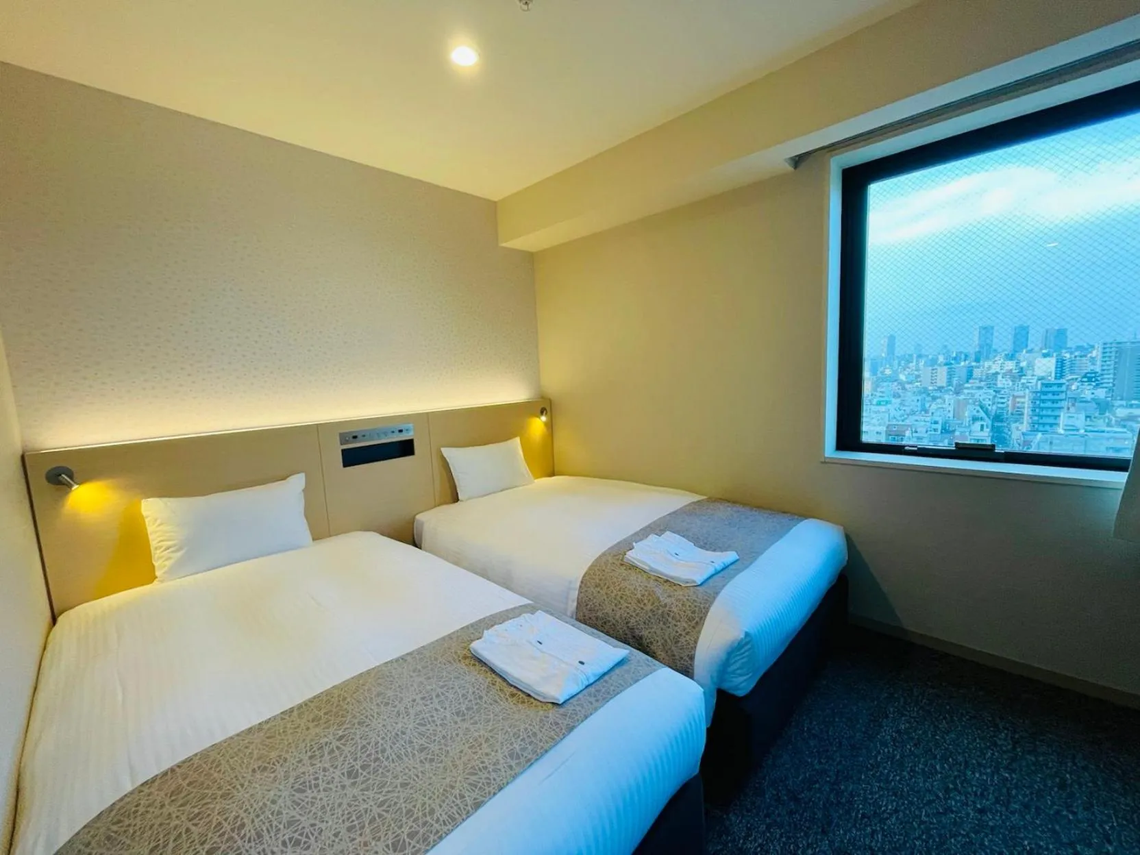 Bed in The Kanzashi Tokyo Asakusa