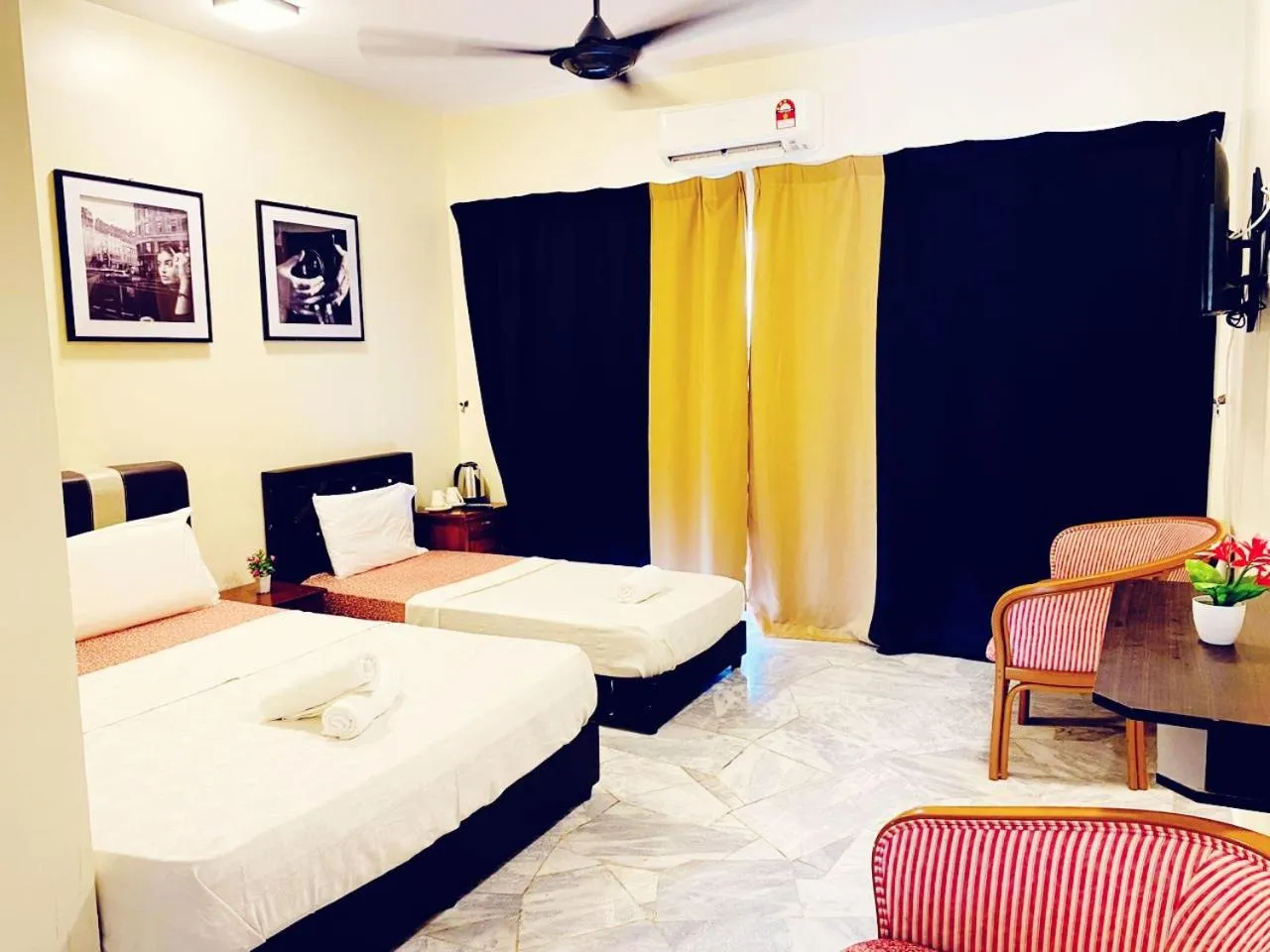 Bed in PD Lagoon Resort