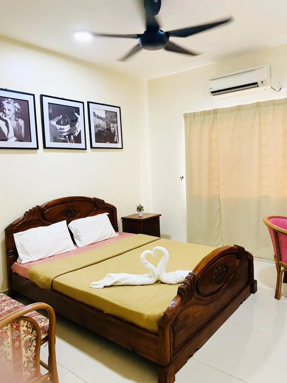 Bed in PD Lagoon Resort