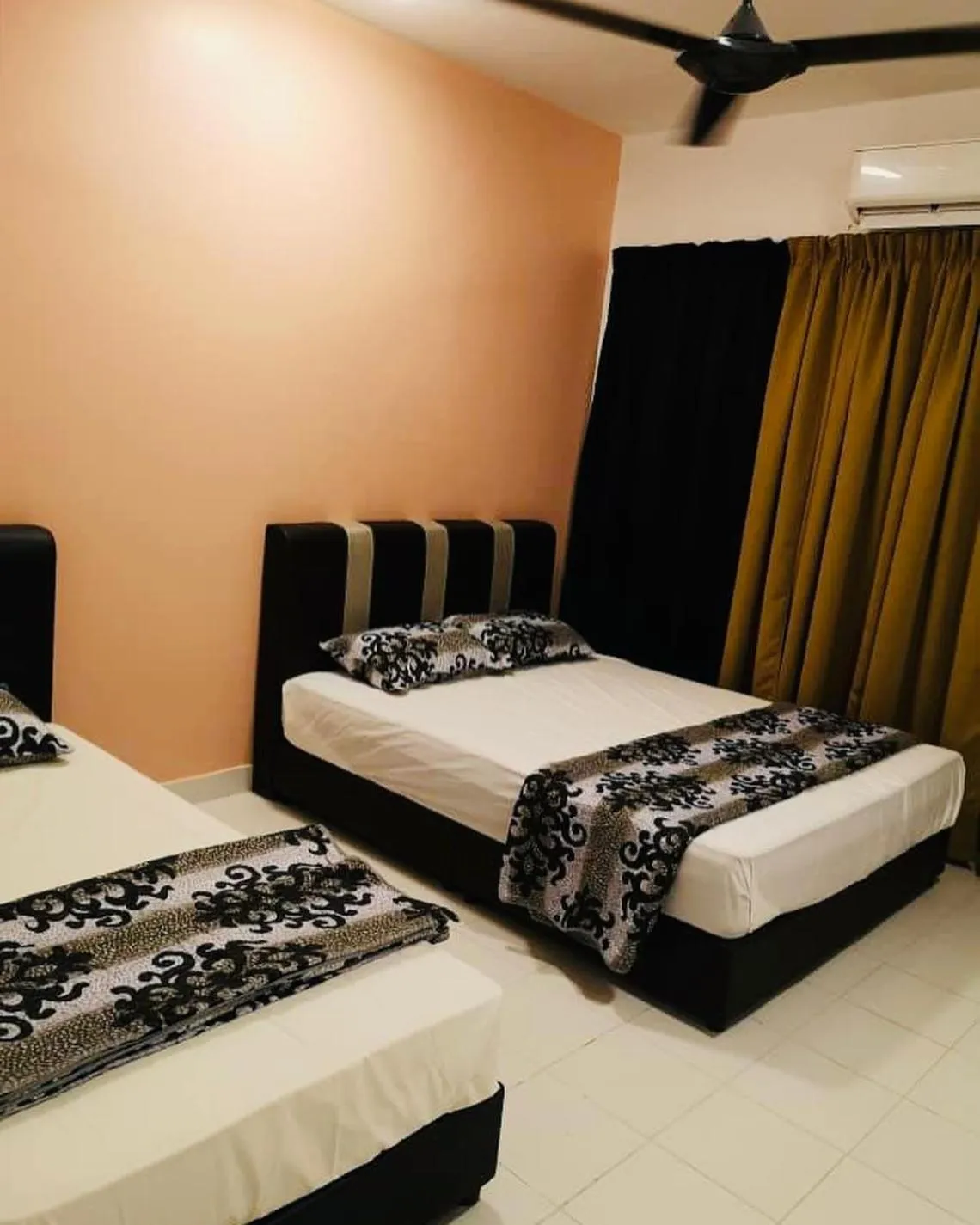 Bed in PD Lagoon Resort