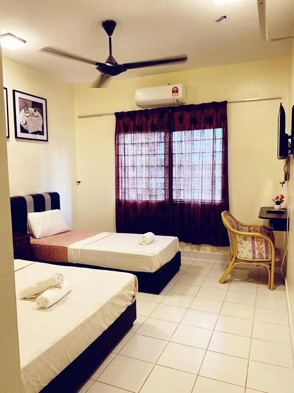 Bed in PD Lagoon Resort