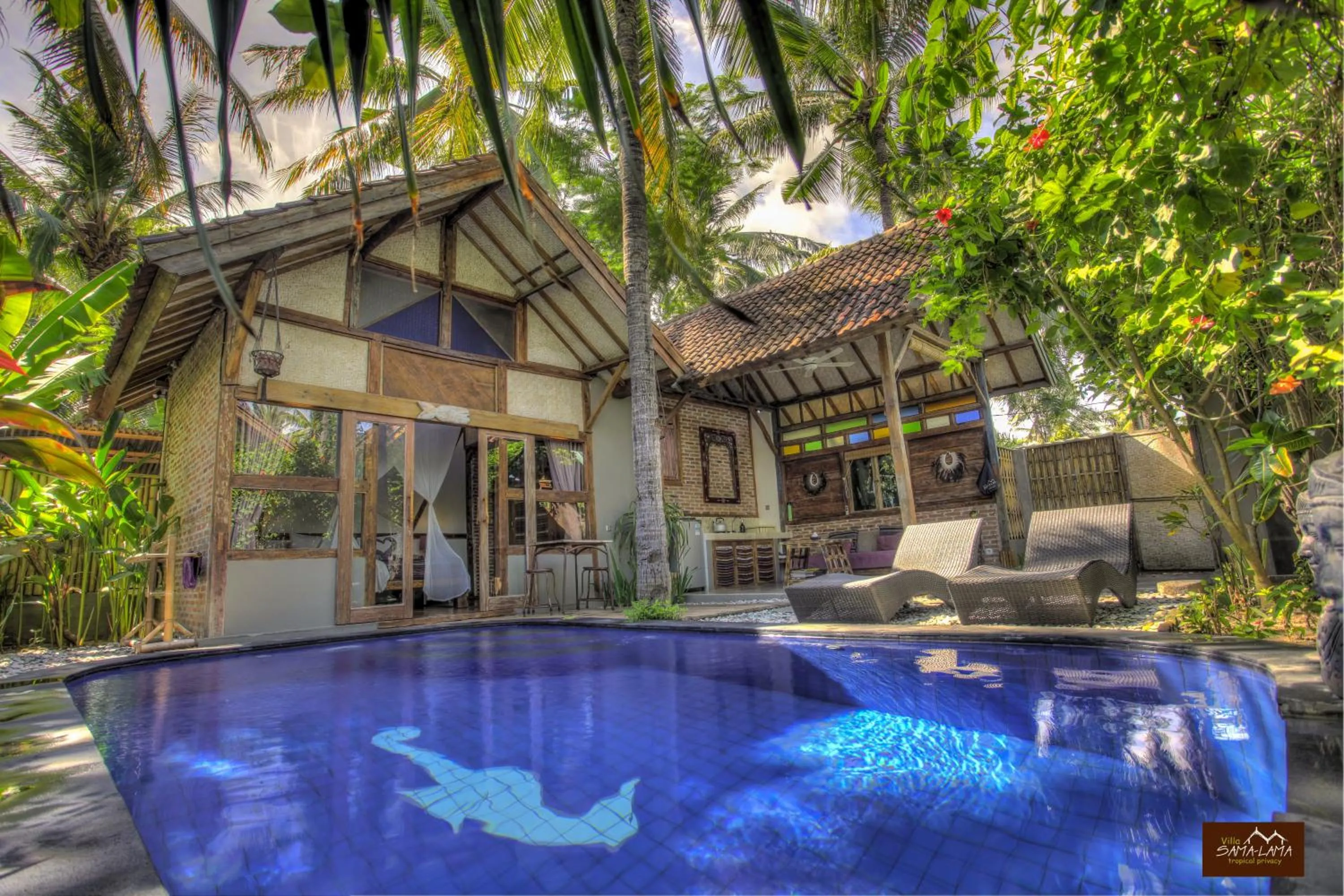 One-Bedroom Villa with Private Pool in Villas SAMALAMA Gili Trawangan