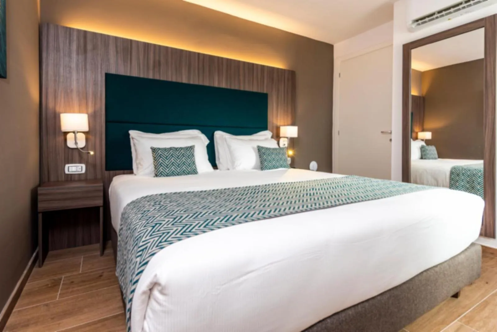 Bed in Aurelia Antica Suites & Apartments