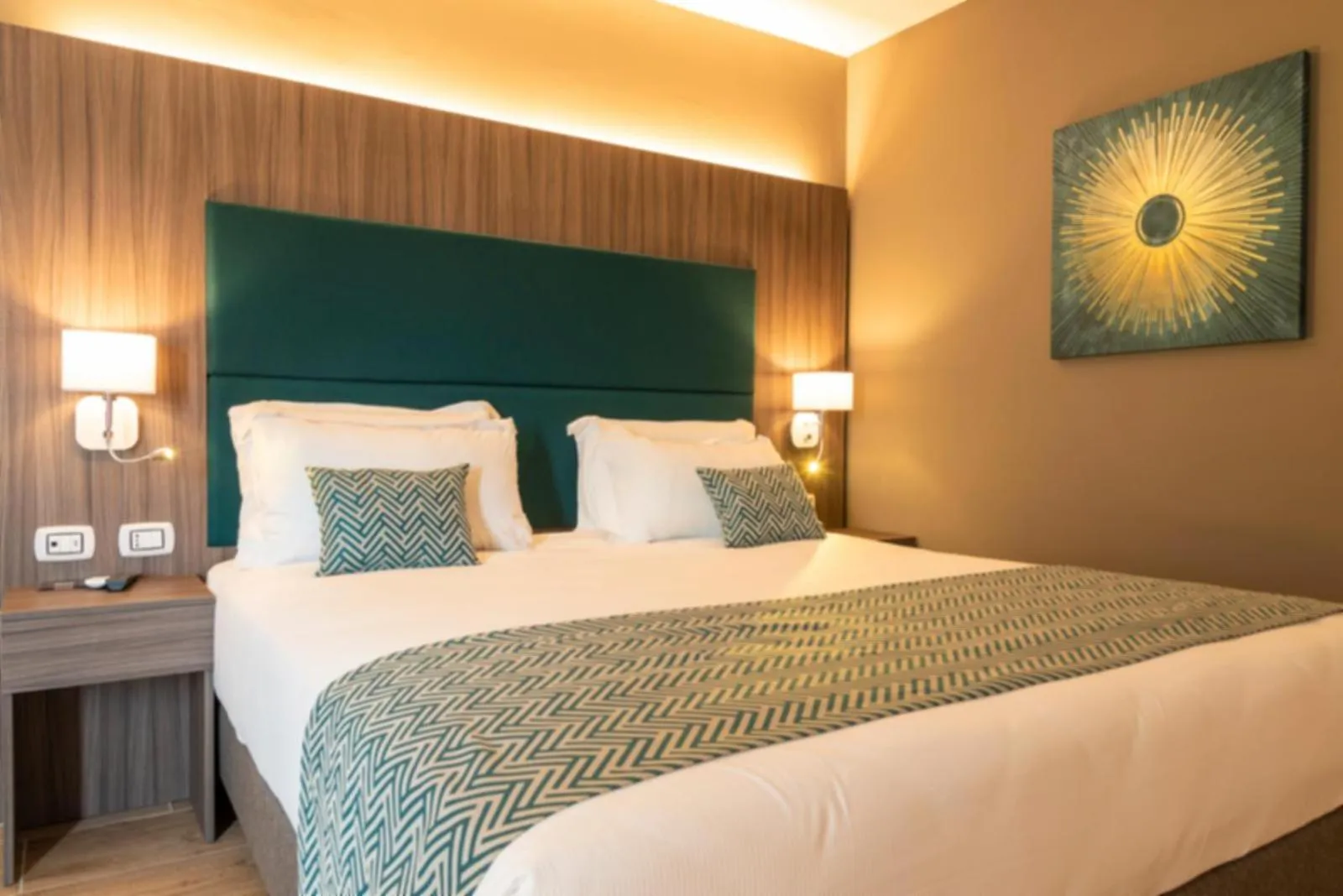 TV and multimedia, Bed in Aurelia Antica Suites & Apartments