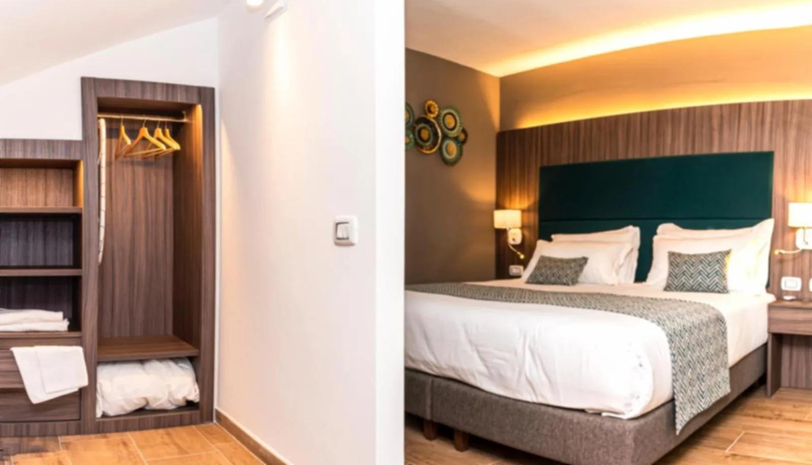 Bed in Aurelia Antica Suites & Apartments