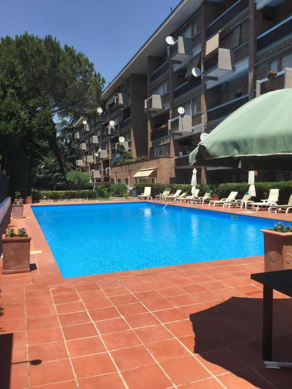 Swimming pool in Aurelia Antica Suites & Apartments