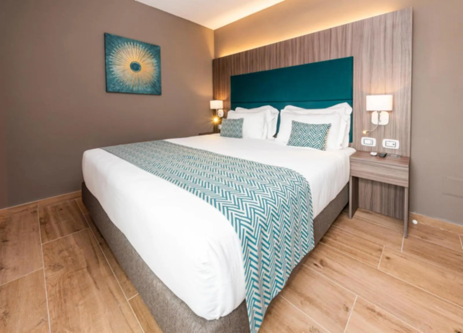 Bed in Aurelia Antica Suites & Apartments