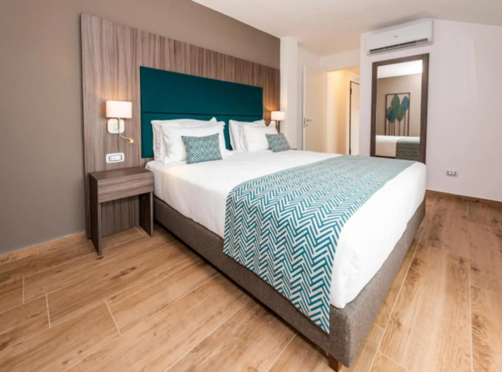 Bed in Aurelia Antica Suites & Apartments