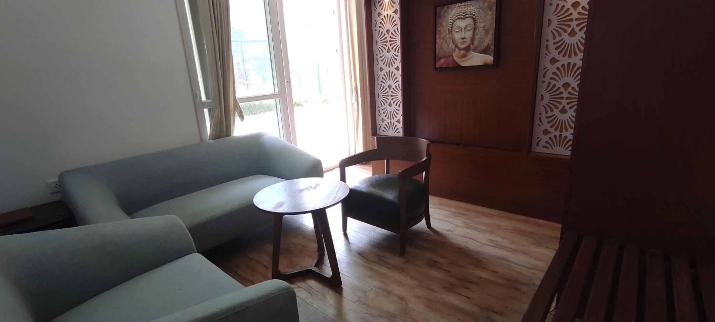 Living room in Himalayan Splendour Resort Living room in Himalayan Splendour Resort