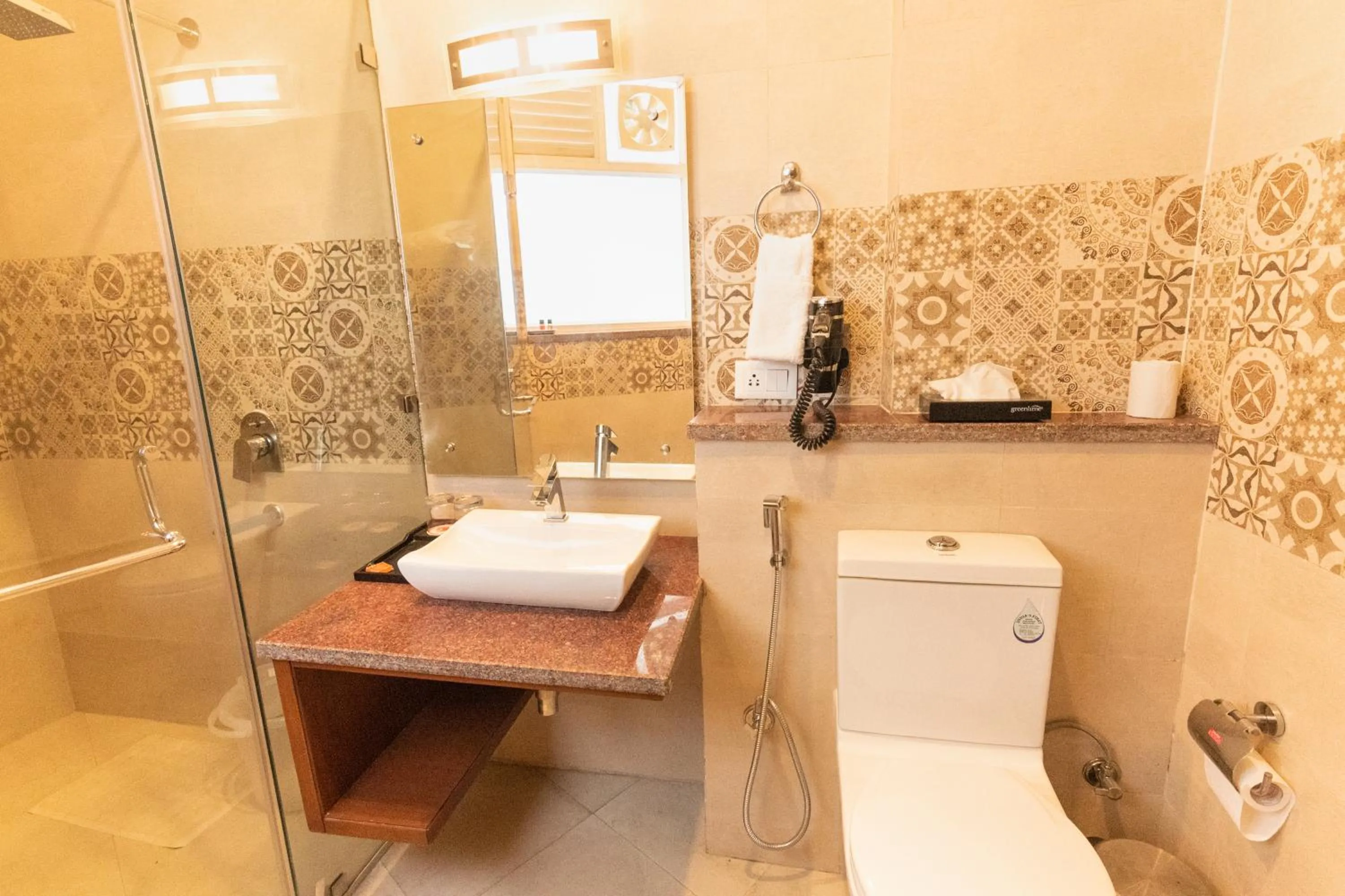 Bathroom in Himalayan Splendour Resort