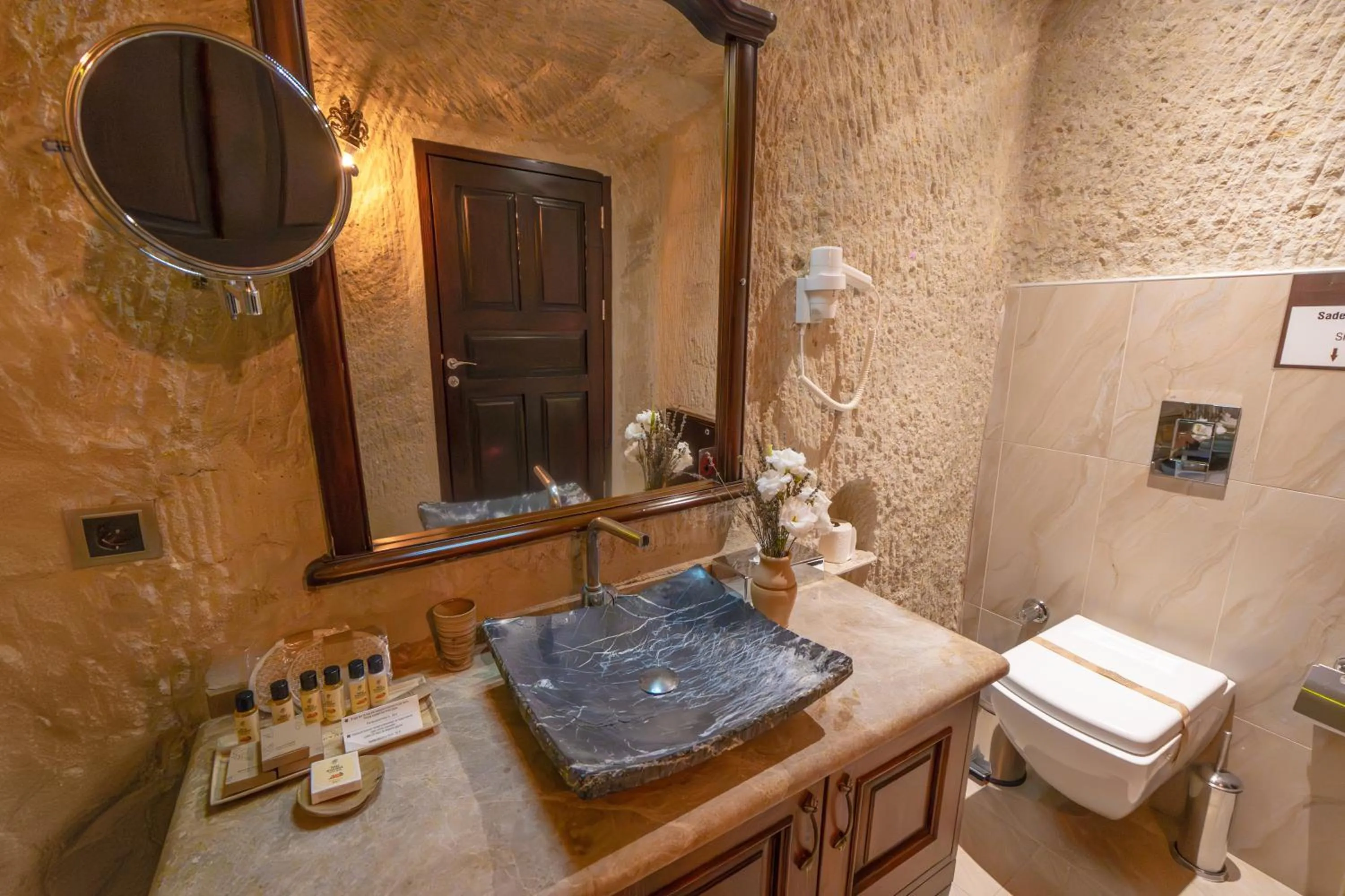 Bathroom in Utopia Cave Cappadocia