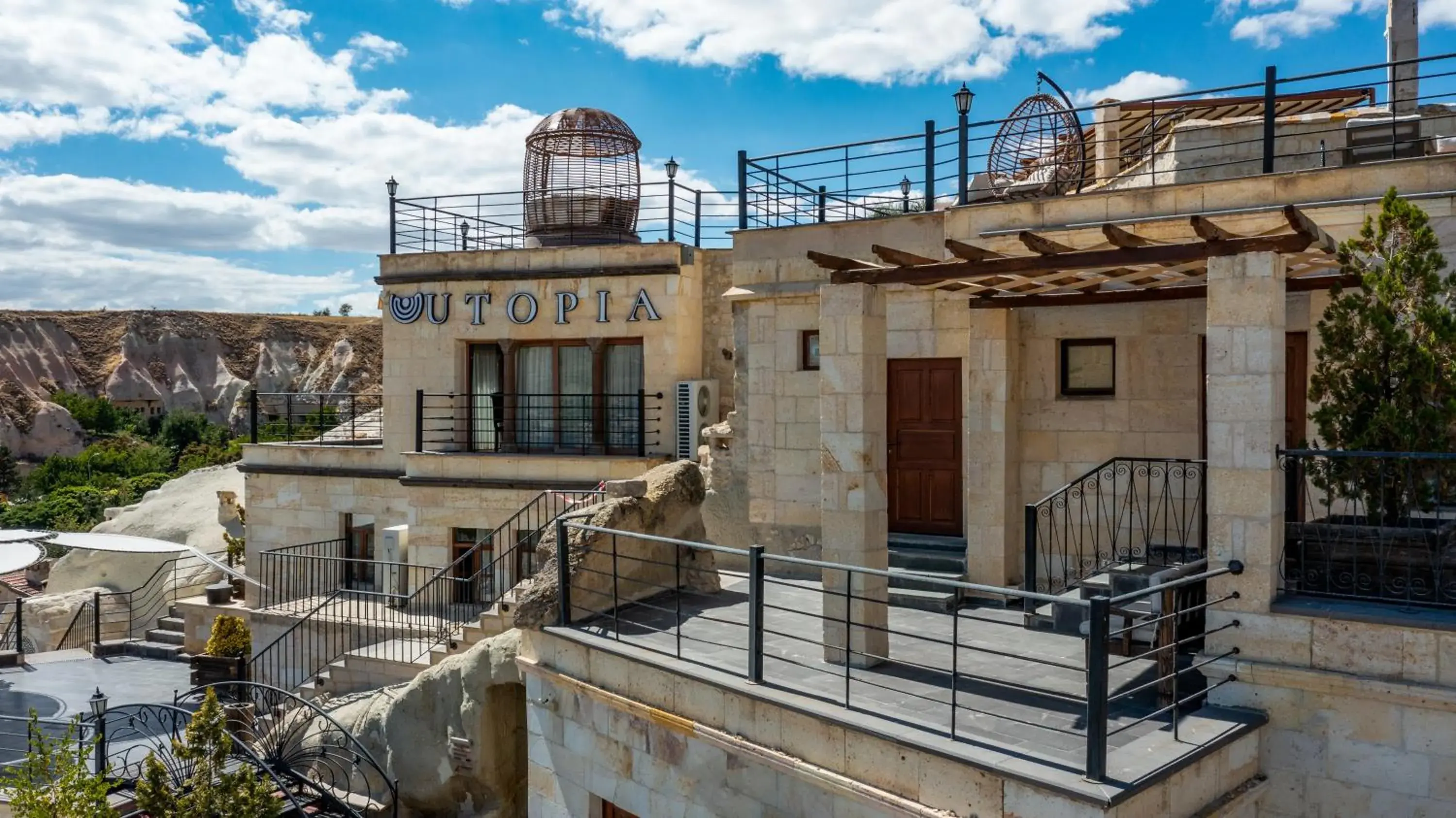 Property building in Utopia Cave Cappadocia Property building in Utopia Cave Cappadocia