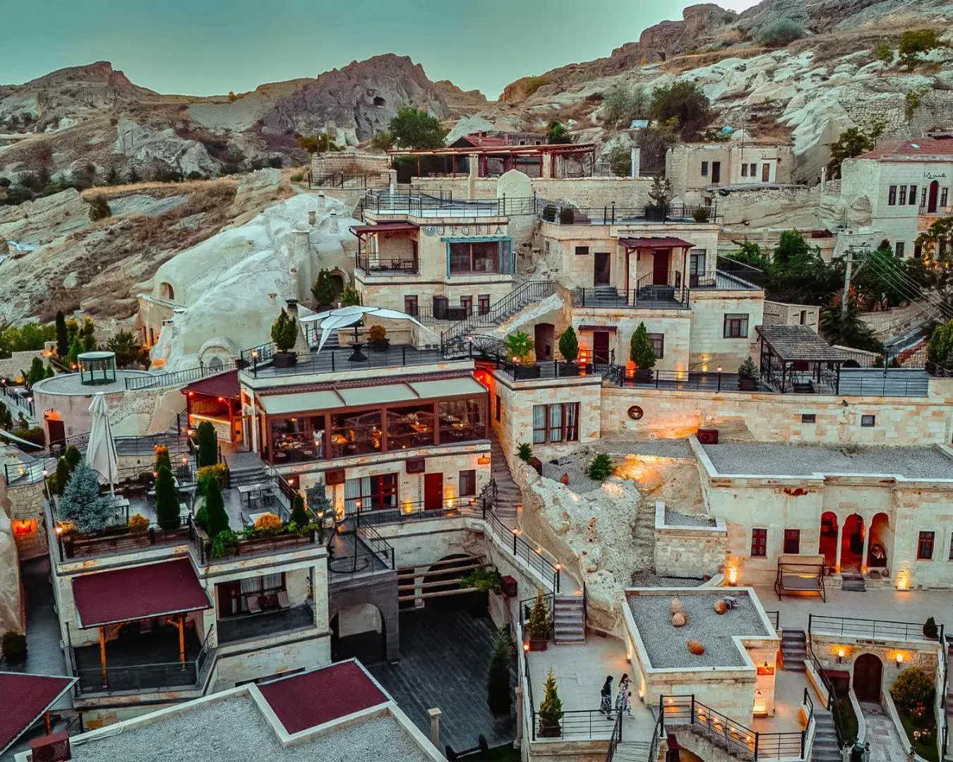 Property building in Utopia Cave Cappadocia Property building in Utopia Cave Cappadocia