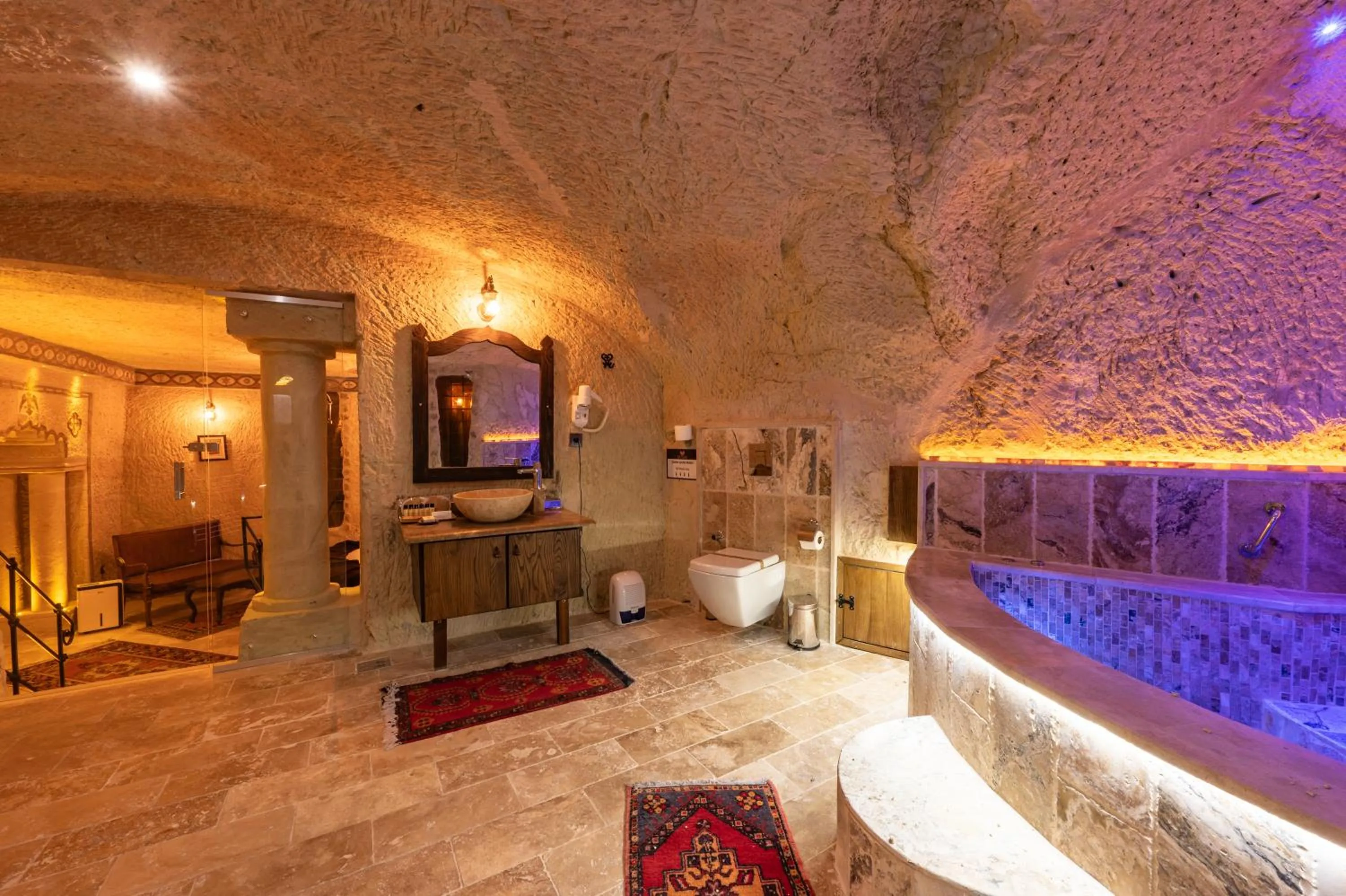 Bathroom in Utopia Cave Cappadocia