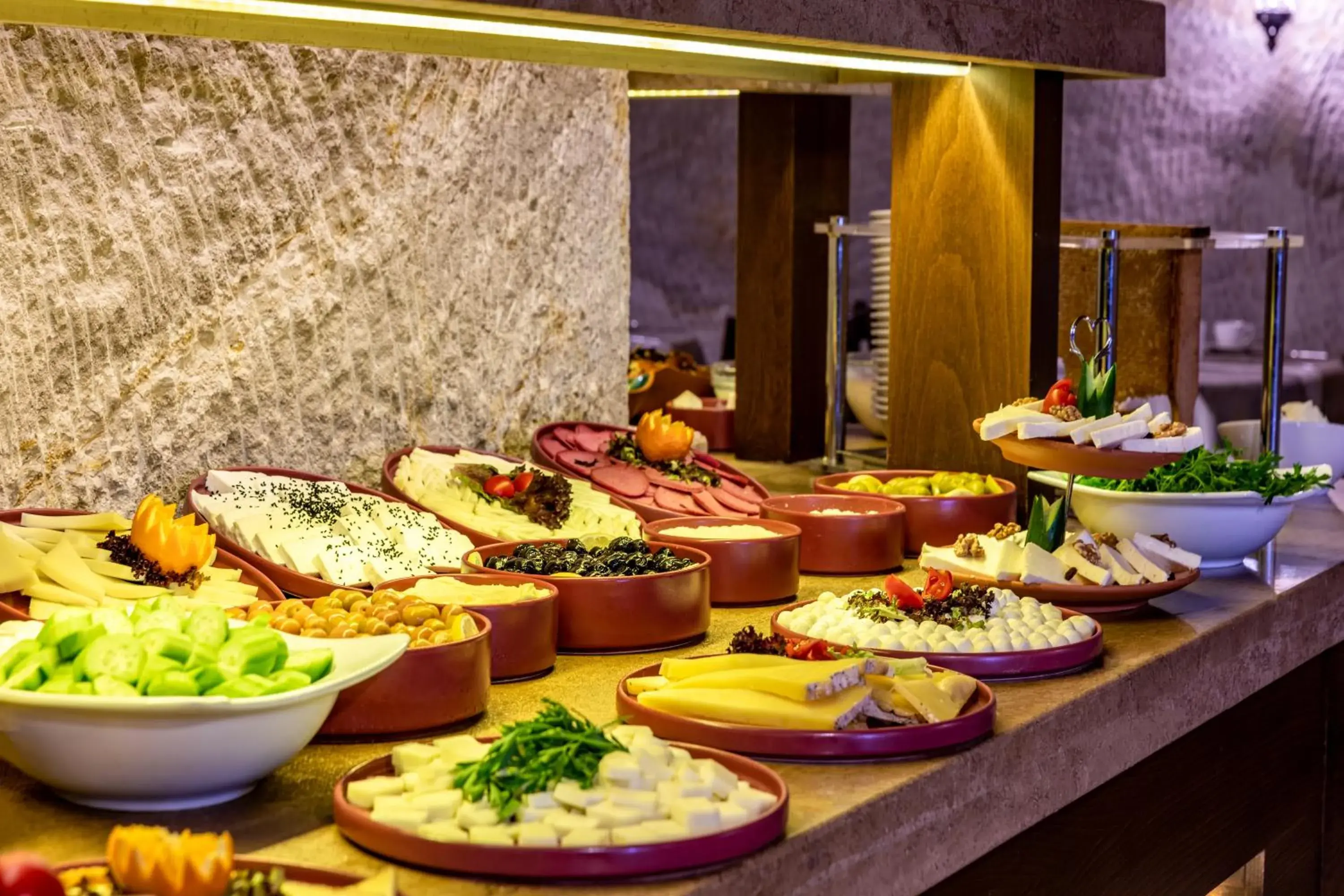 Buffet breakfast in Utopia Cave Cappadocia Buffet breakfast in Utopia Cave Cappadocia