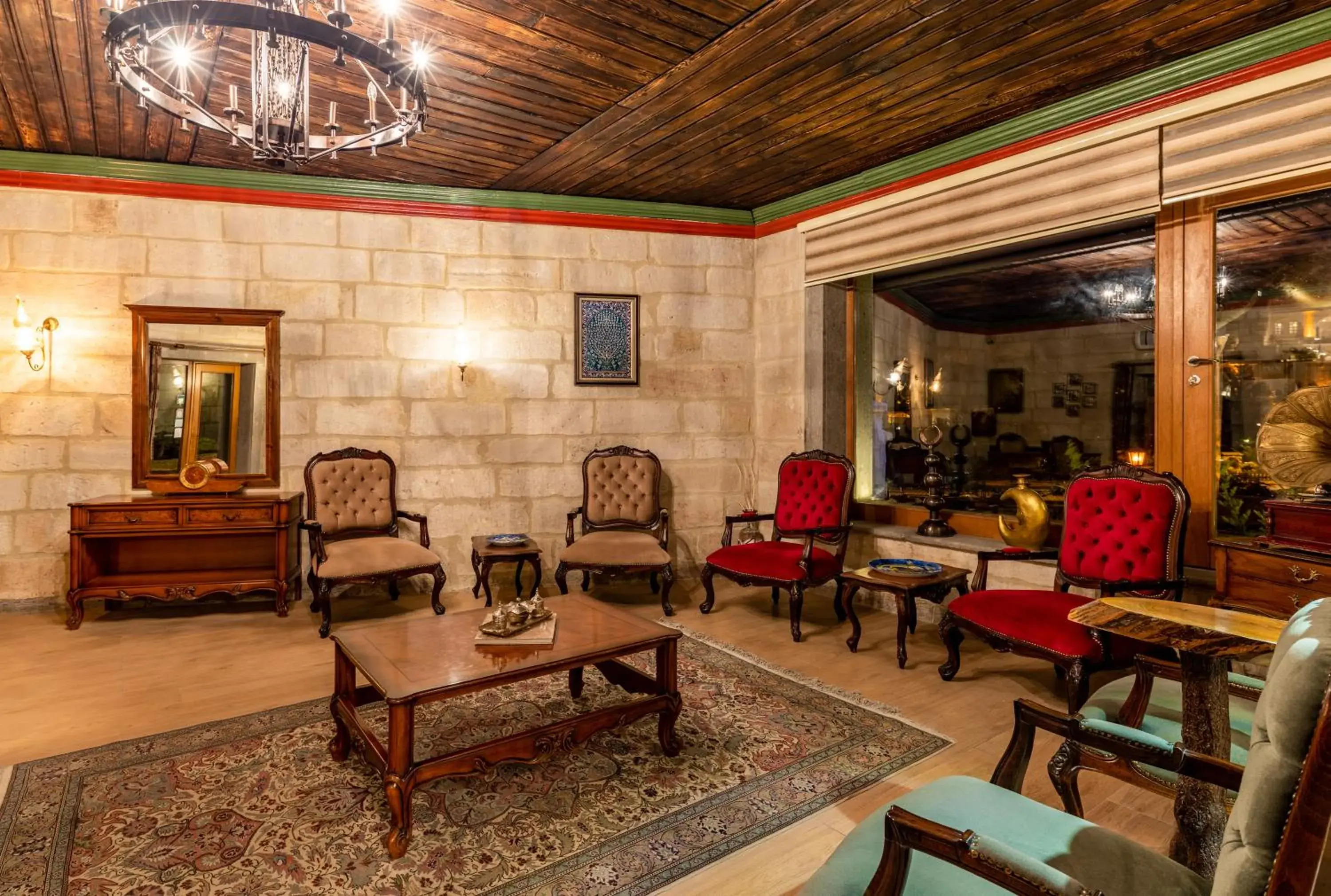 Lobby or reception in Utopia Cave Cappadocia Lobby or reception in Utopia Cave Cappadocia