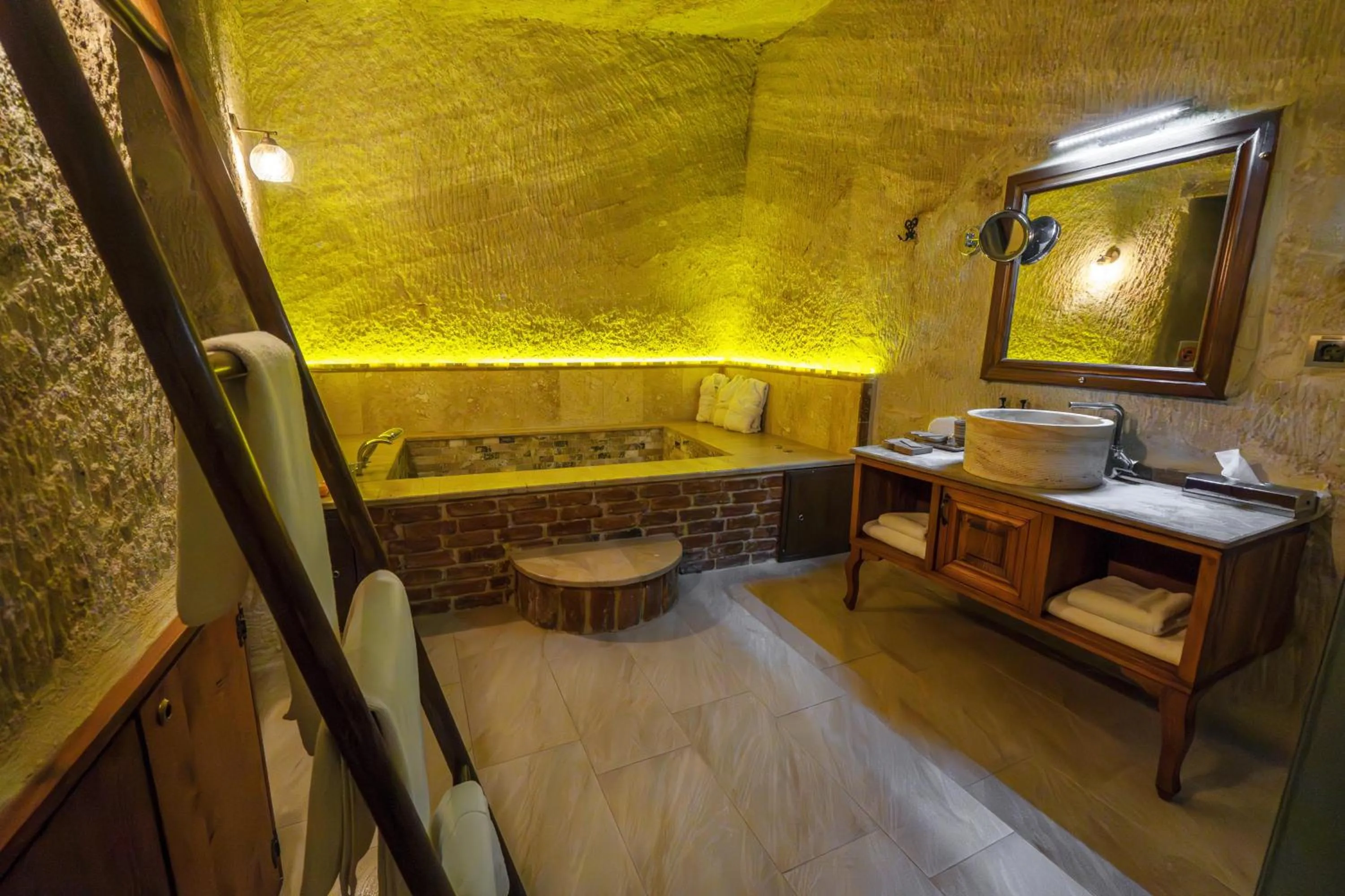 Bathroom in Utopia Cave Cappadocia