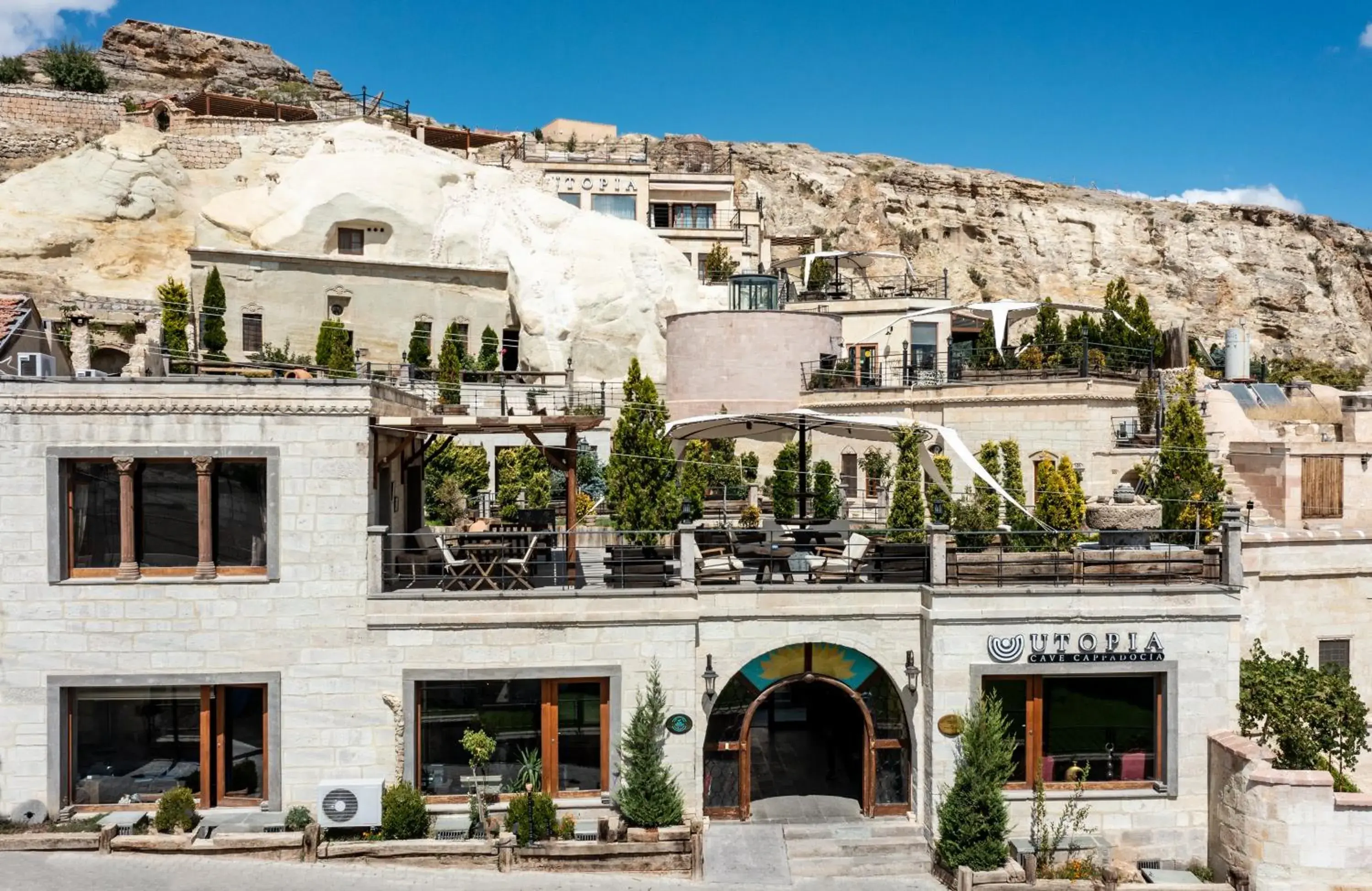 Property building in Utopia Cave Cappadocia Property building in Utopia Cave Cappadocia