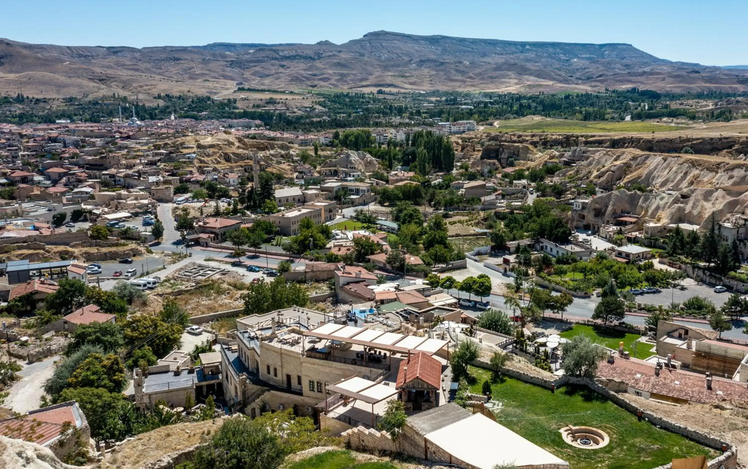 Bird's eye view in Utopia Cave Cappadocia Bird's eye view in Utopia Cave Cappadocia