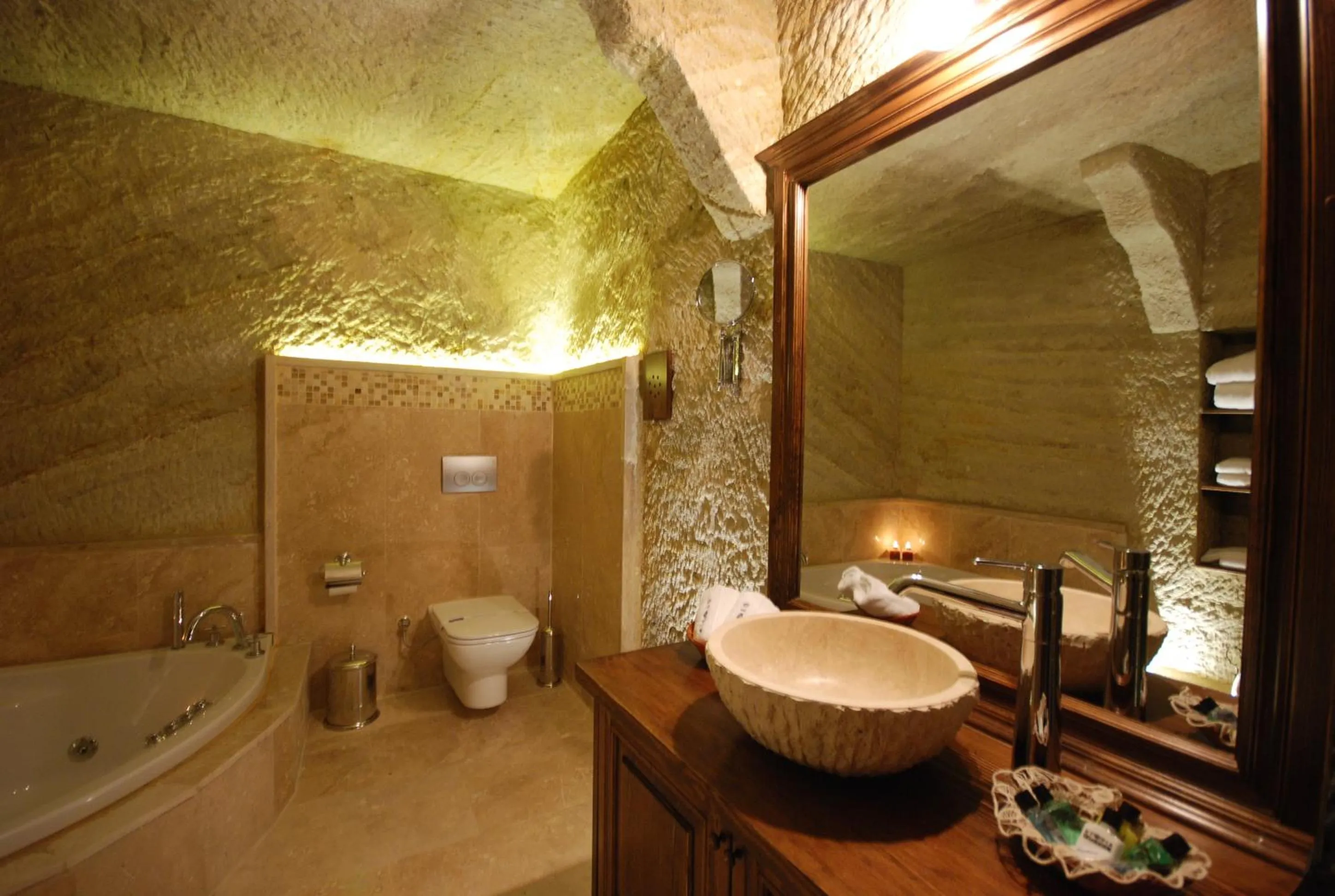 Bathroom in Utopia Cave Cappadocia