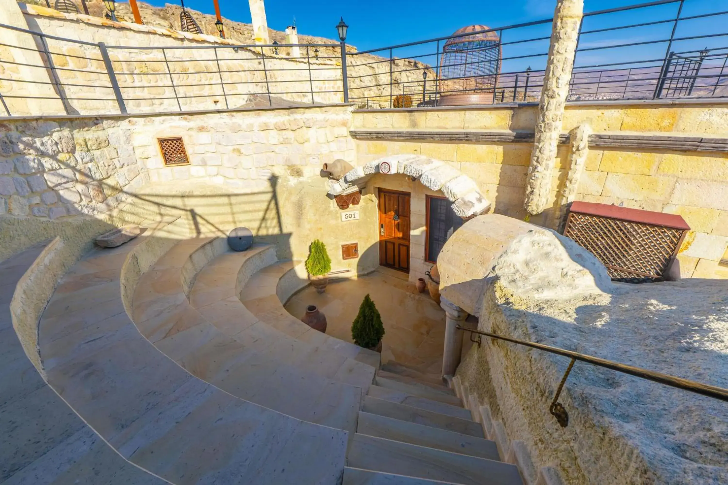 Property building in Utopia Cave Cappadocia Property building in Utopia Cave Cappadocia