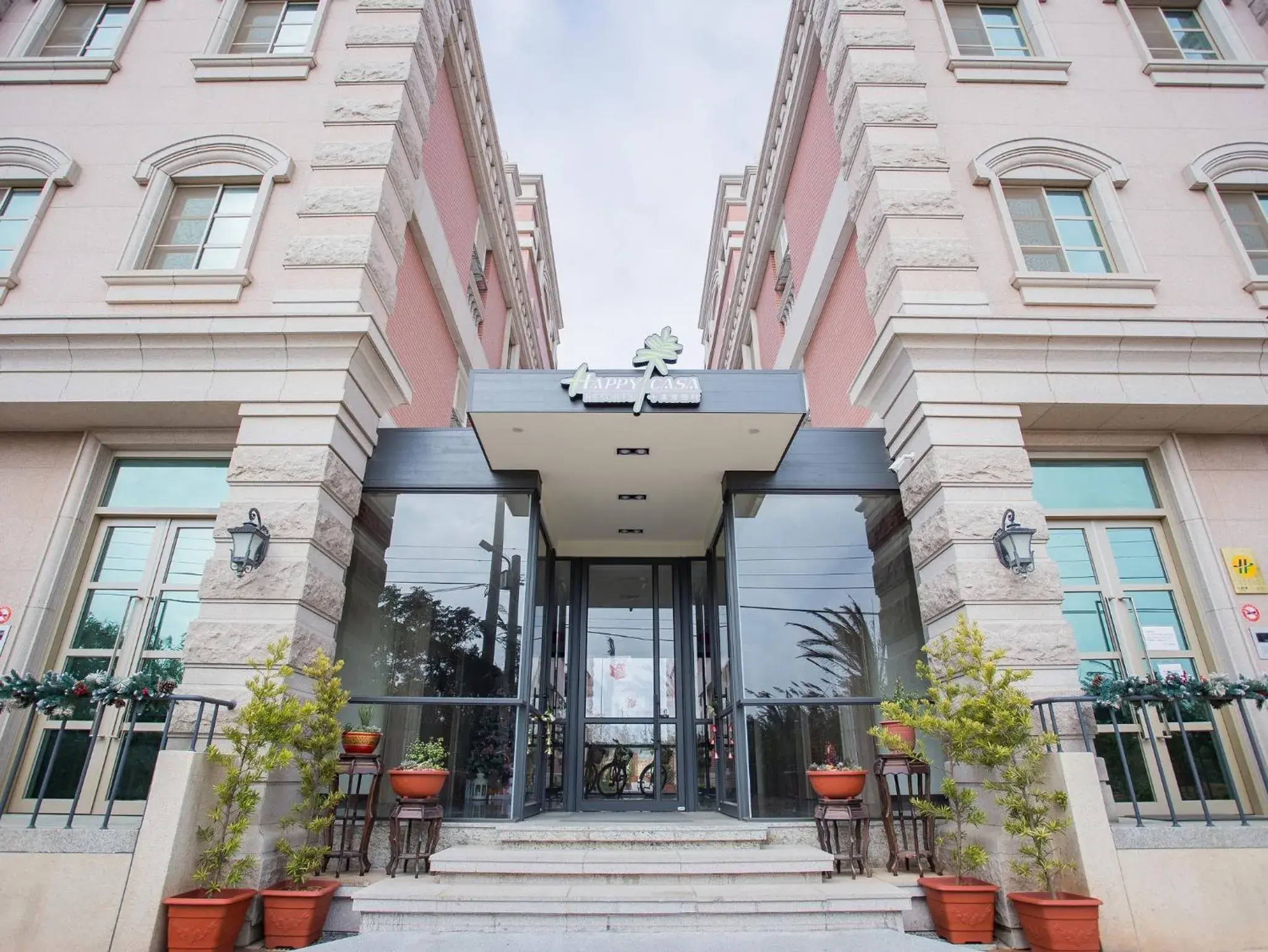 Property building in Happy Casa Resorts Property building in Happy Casa Resorts