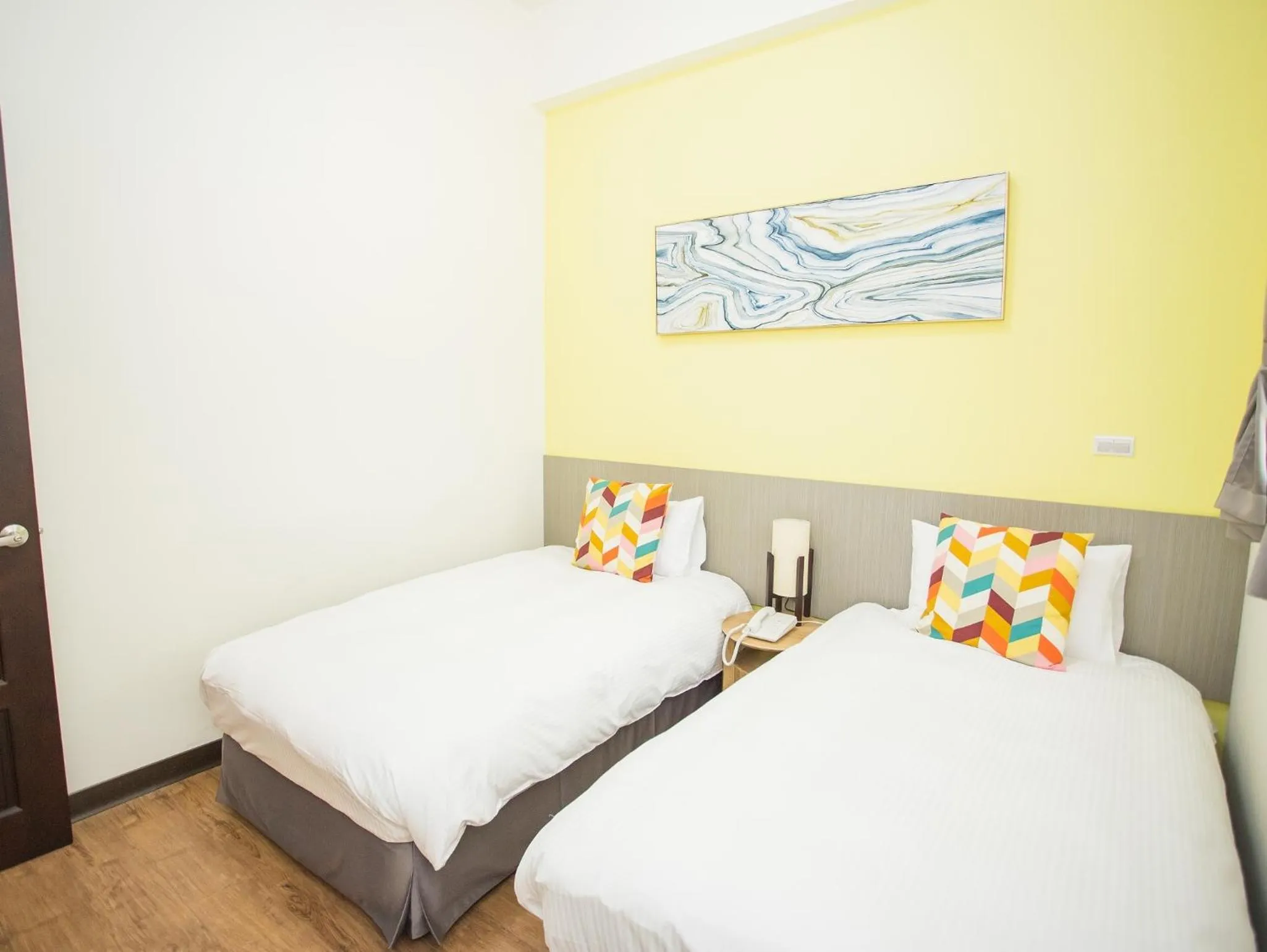 Bed in Happy Casa Resorts