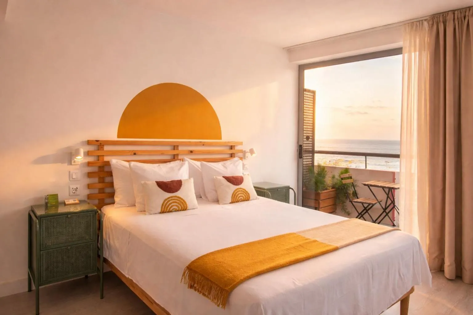 City view, Bed in Banana Garden La Palma