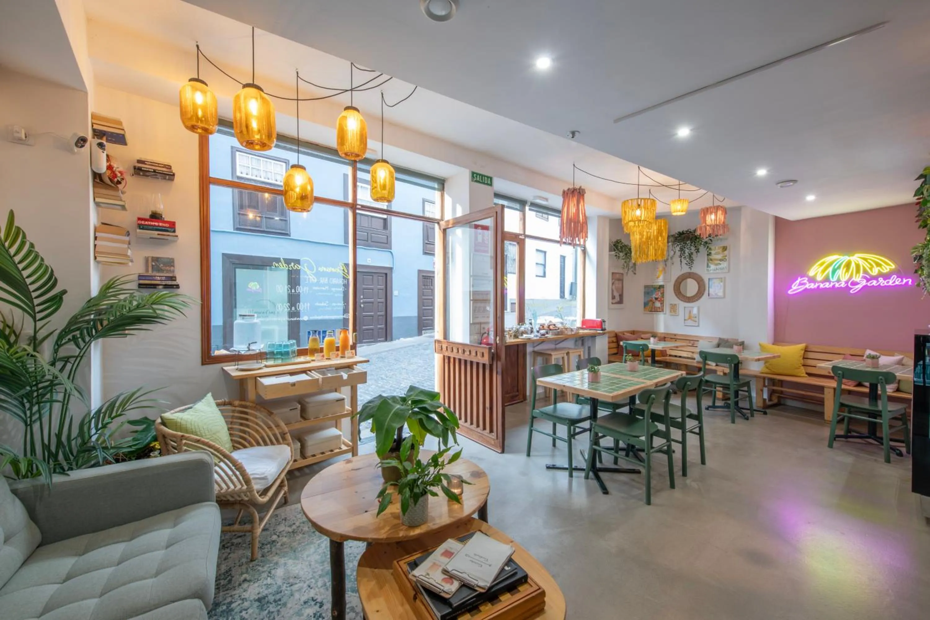 Facade/entrance in Banana Garden La Palma