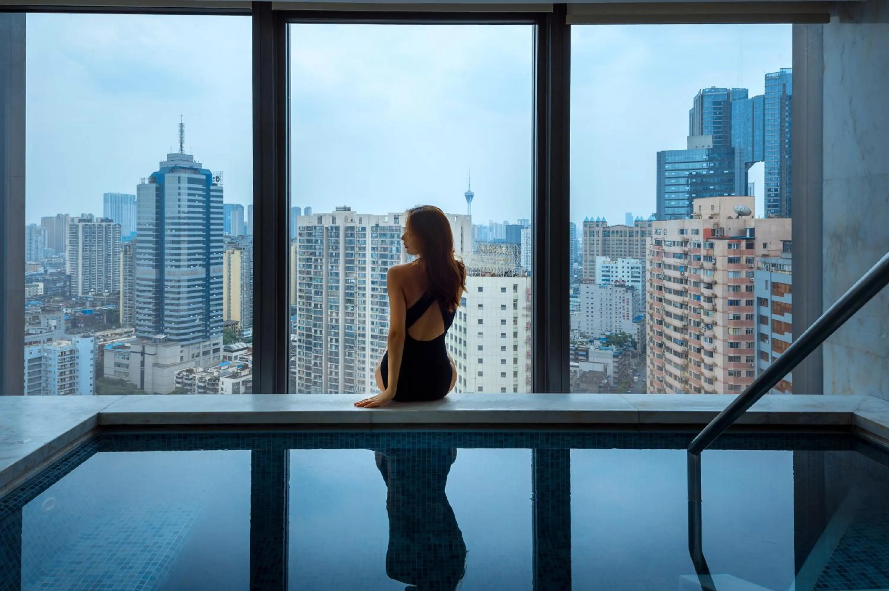 Hot Tub in The Ritz-Carlton, Chengdu