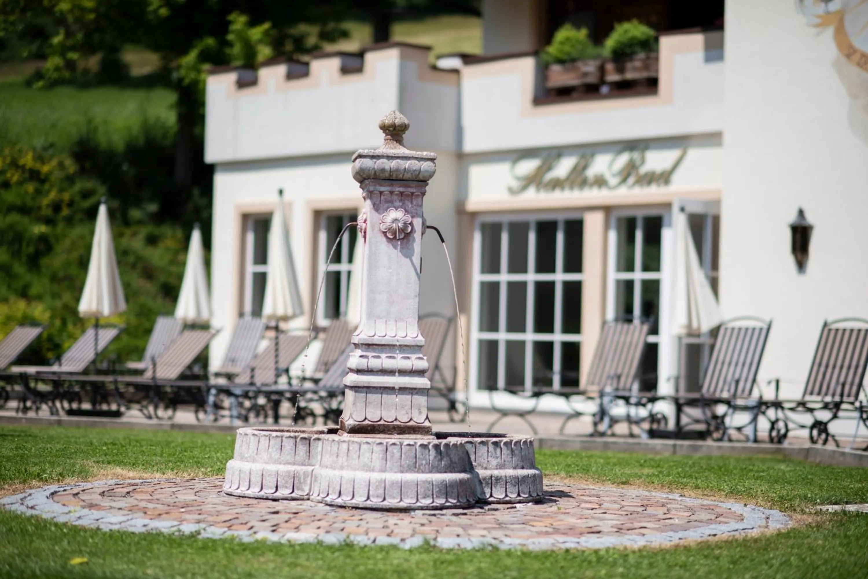 Patio in Hotel AlpenSchlössl