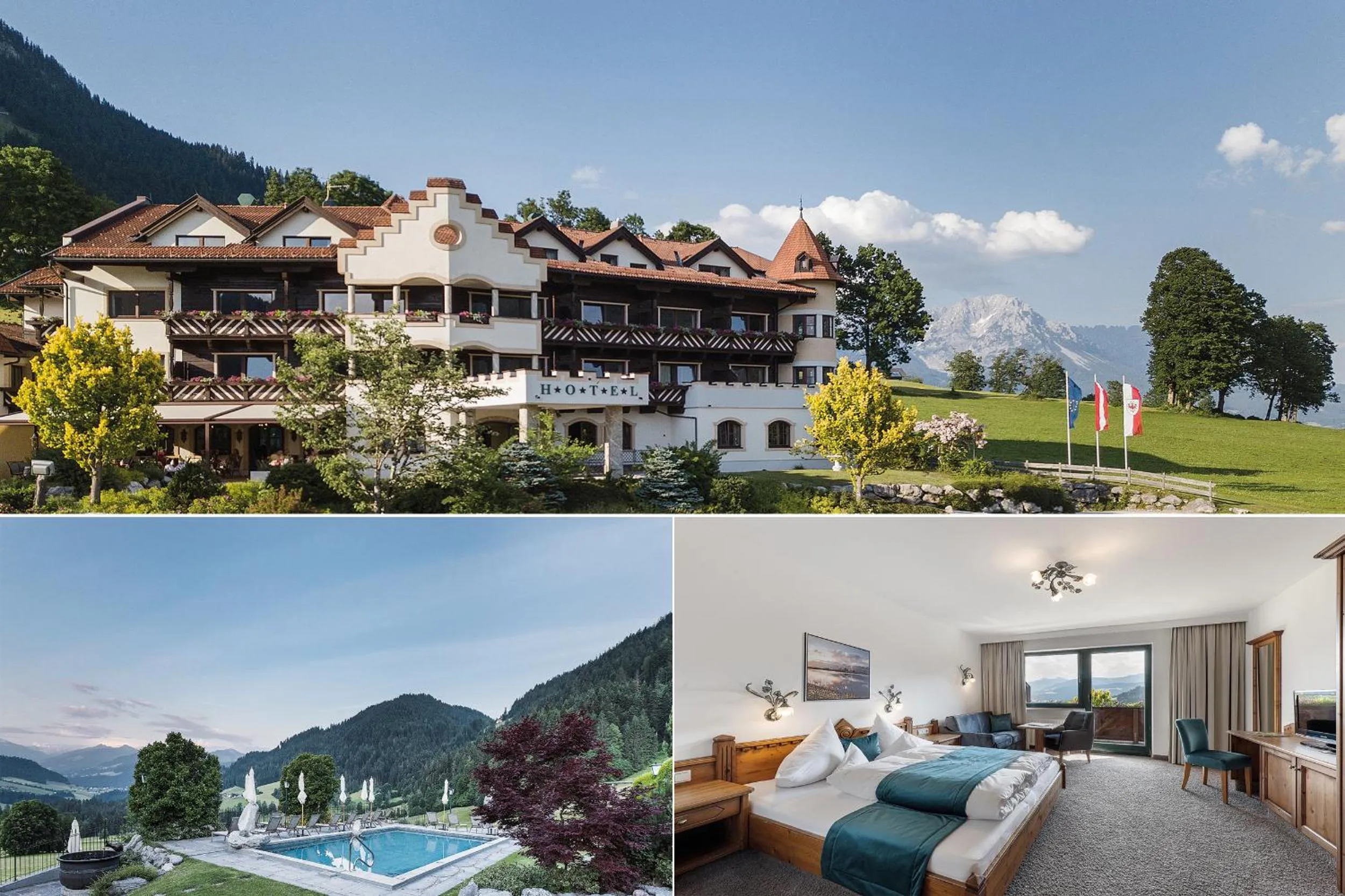 Property building in Hotel AlpenSchlössl